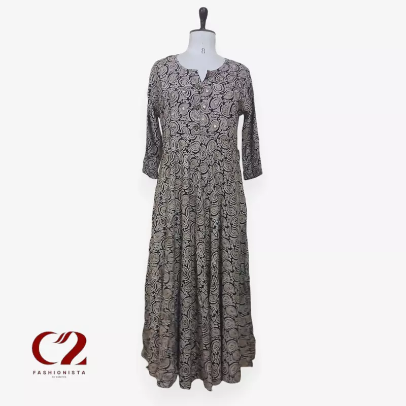 Cotton Mixed Rayon Kurti