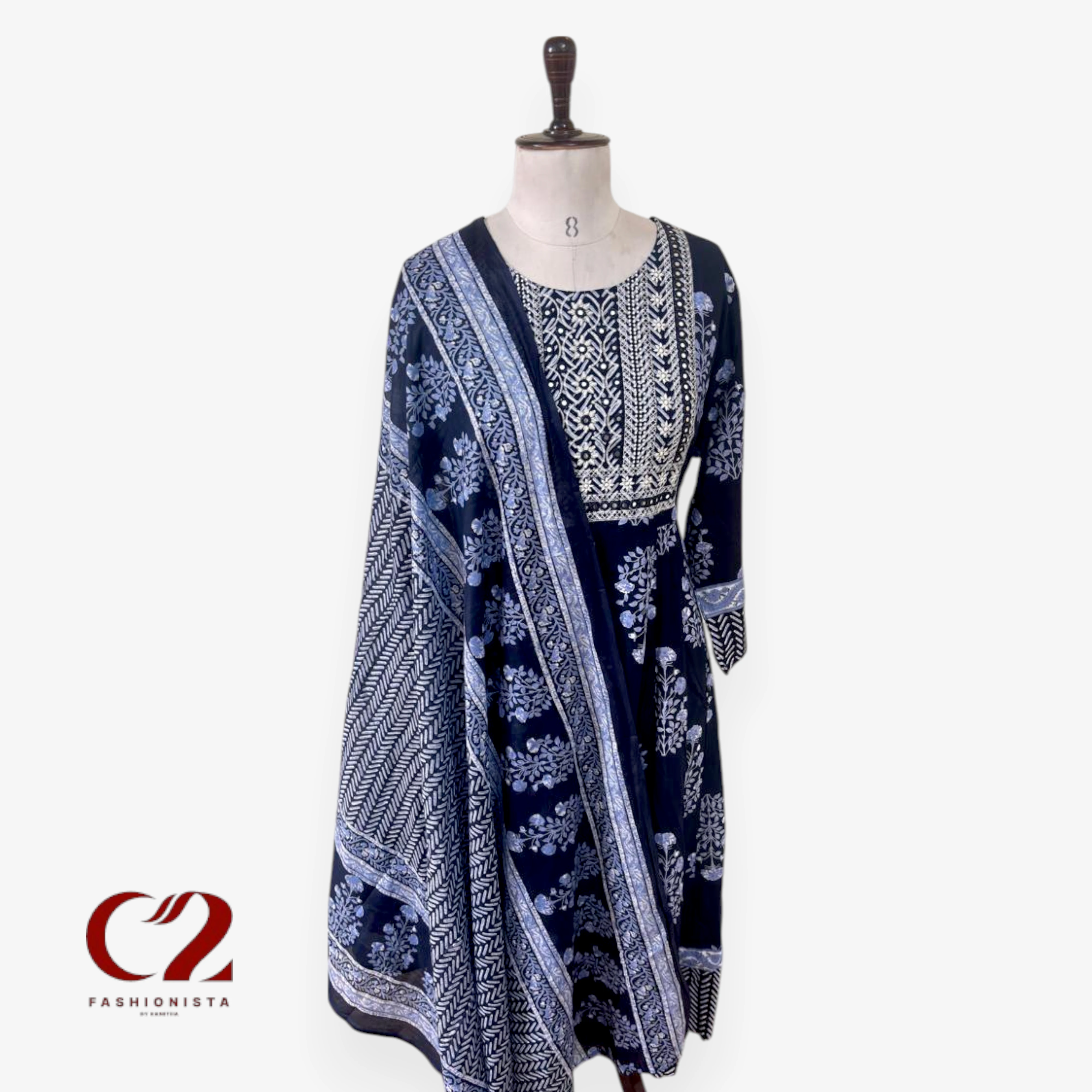 Cotton Mixed Rayon Kurti