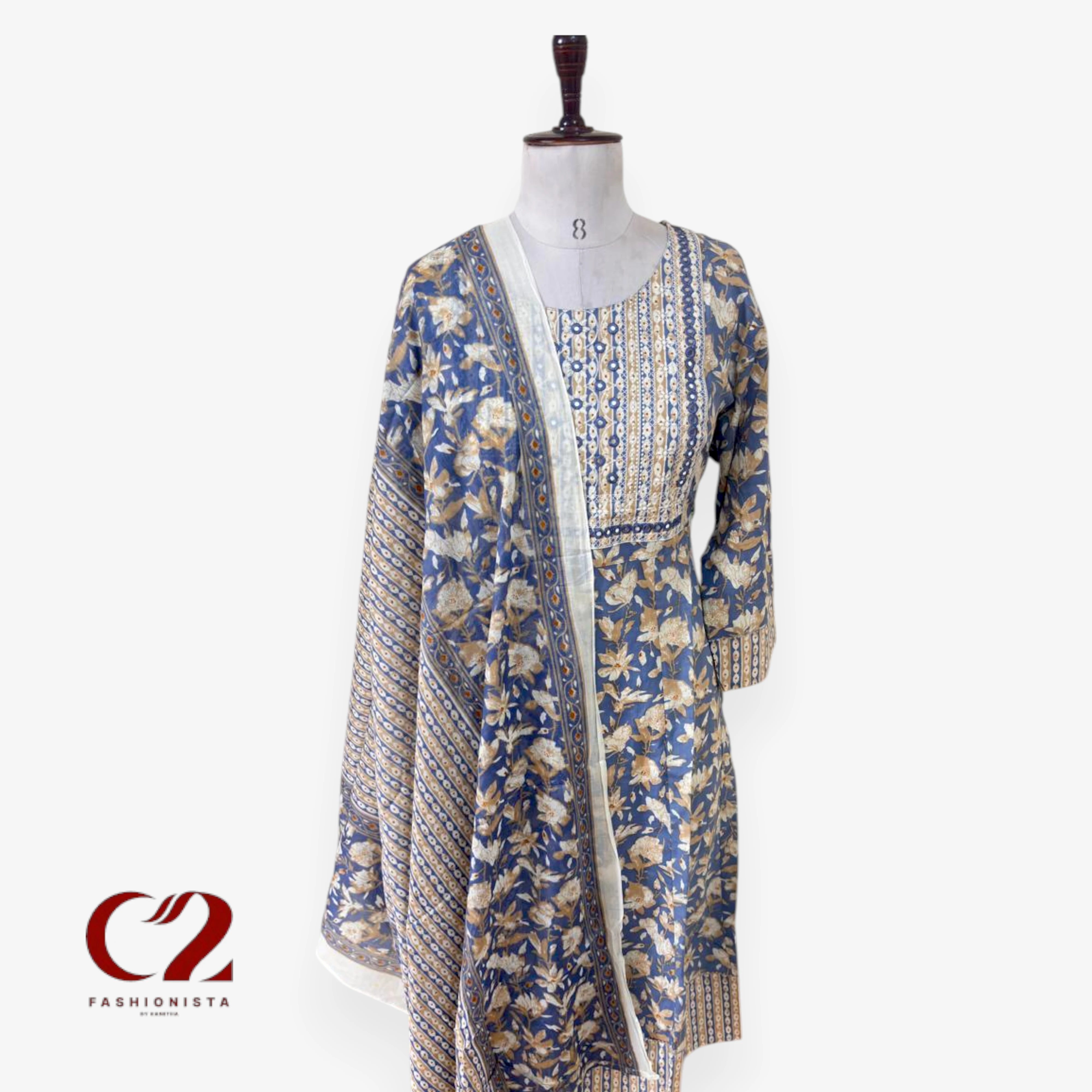 Cotton Mixed Rayon Kurti