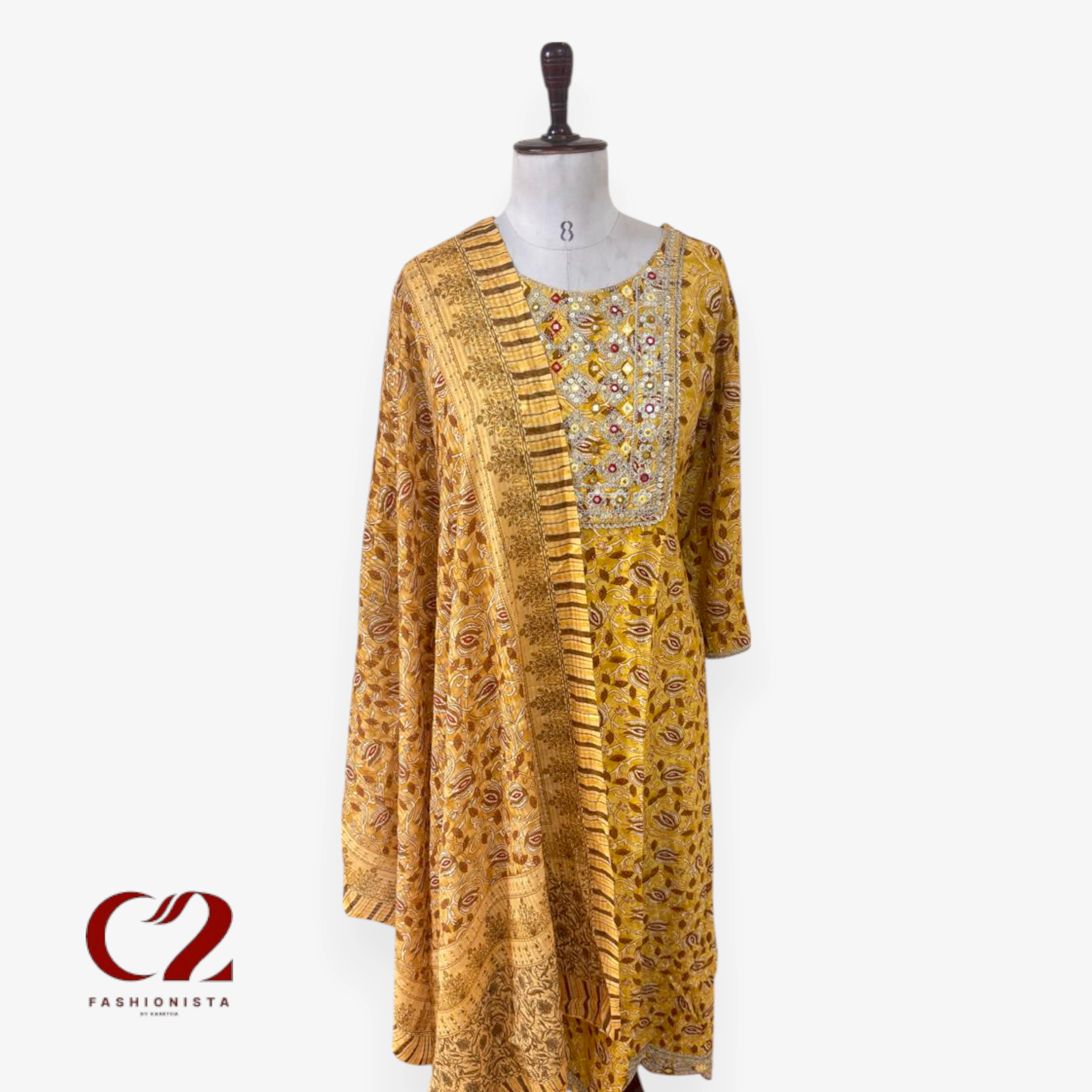 Cotton Mixed Rayon Kurti