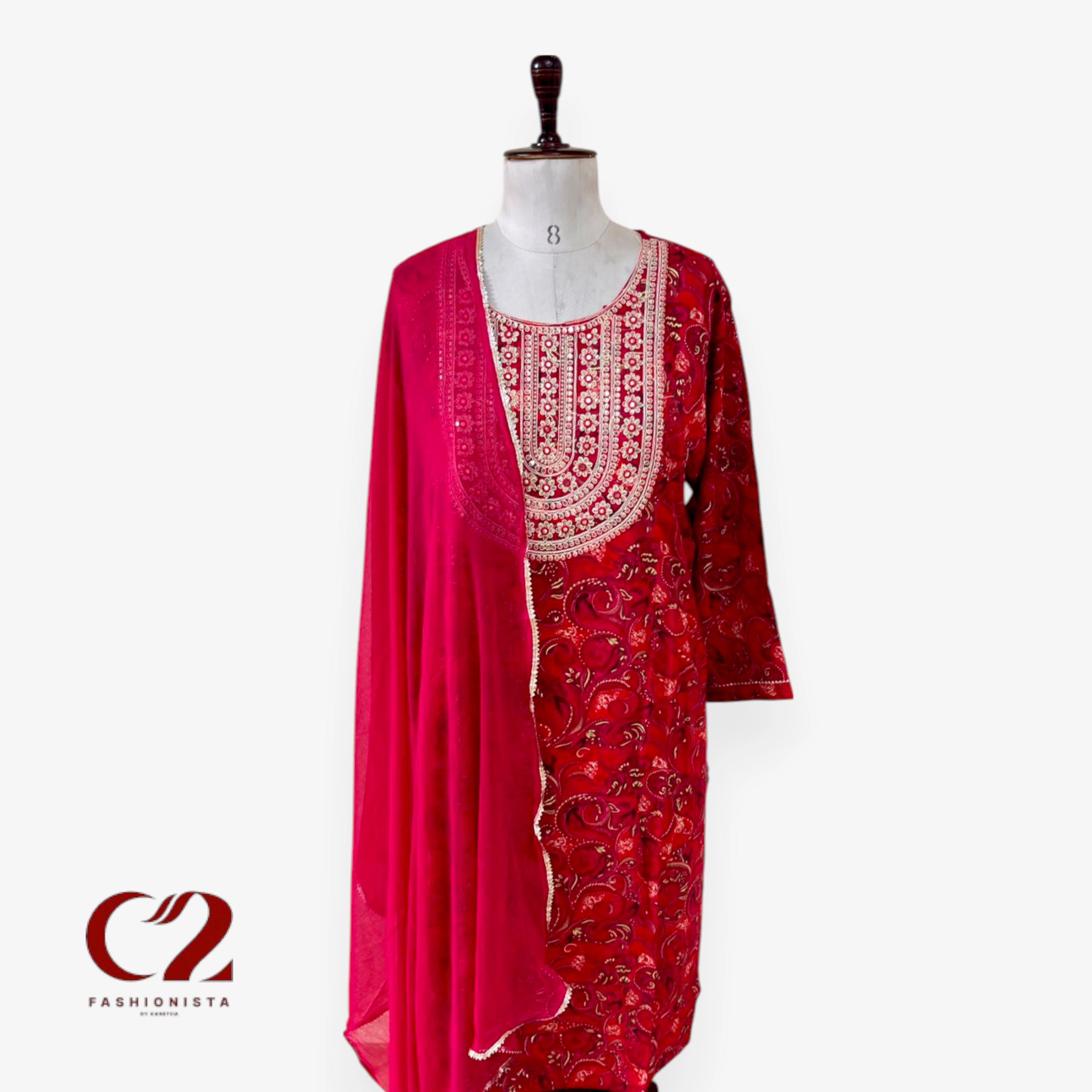 Cotton Mixed Rayon Kurti