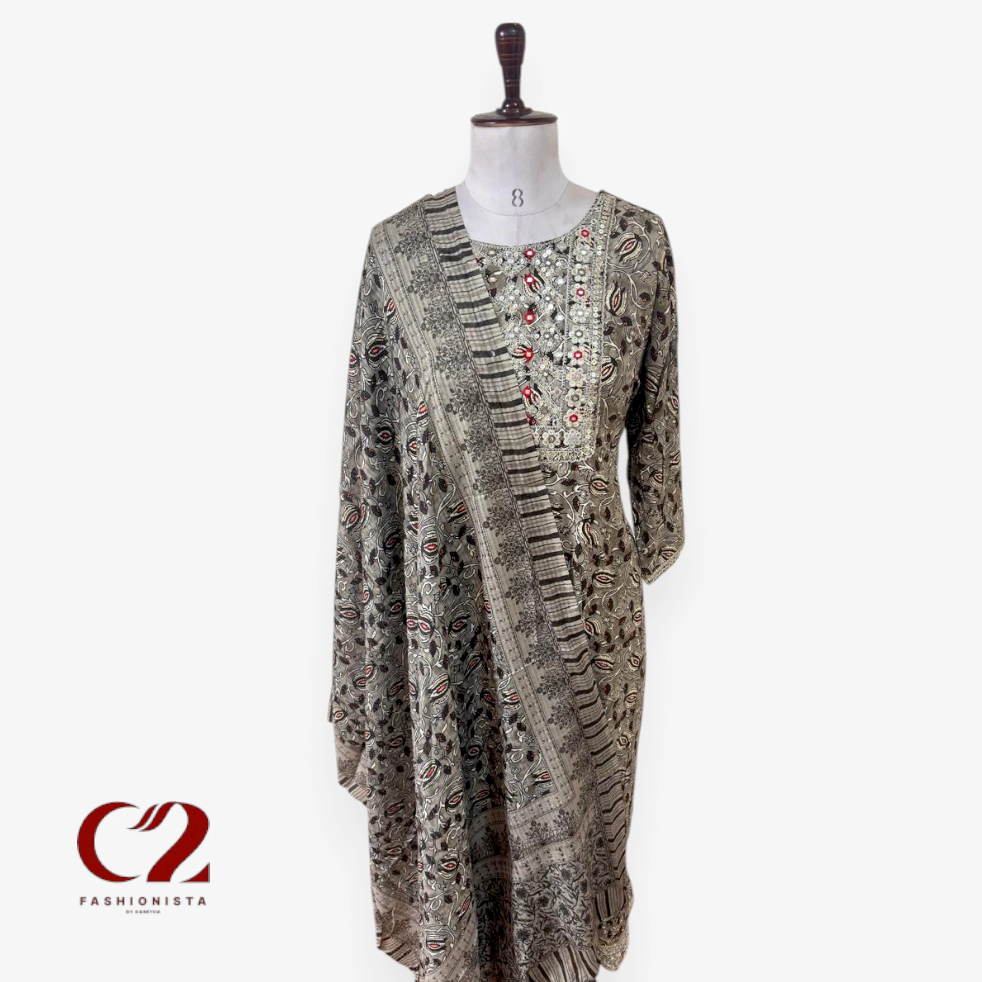 Cotton Mixed Rayon Kurti