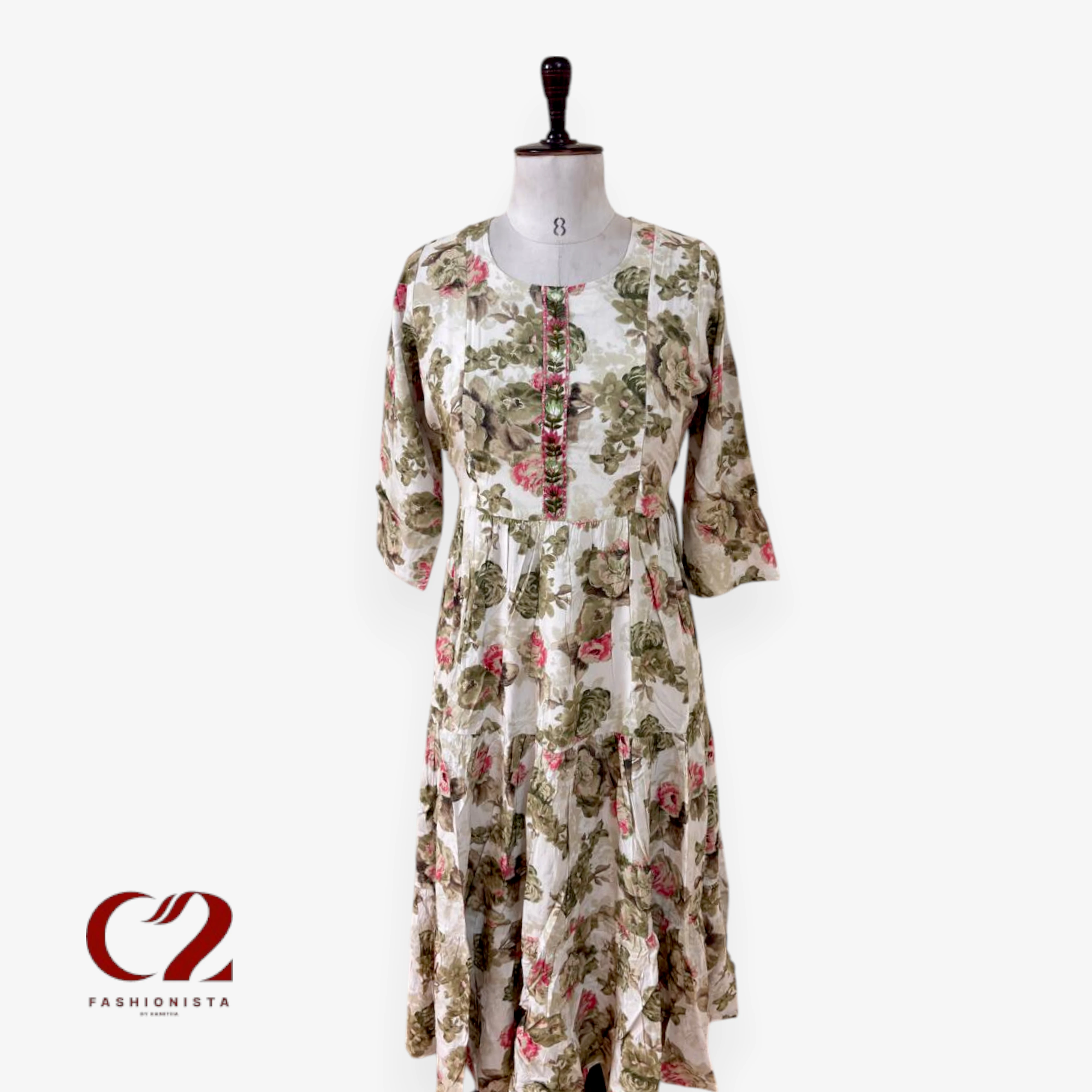 Cotton Mixed Rayon Kurti Cotton Mixed Rayon Kurti