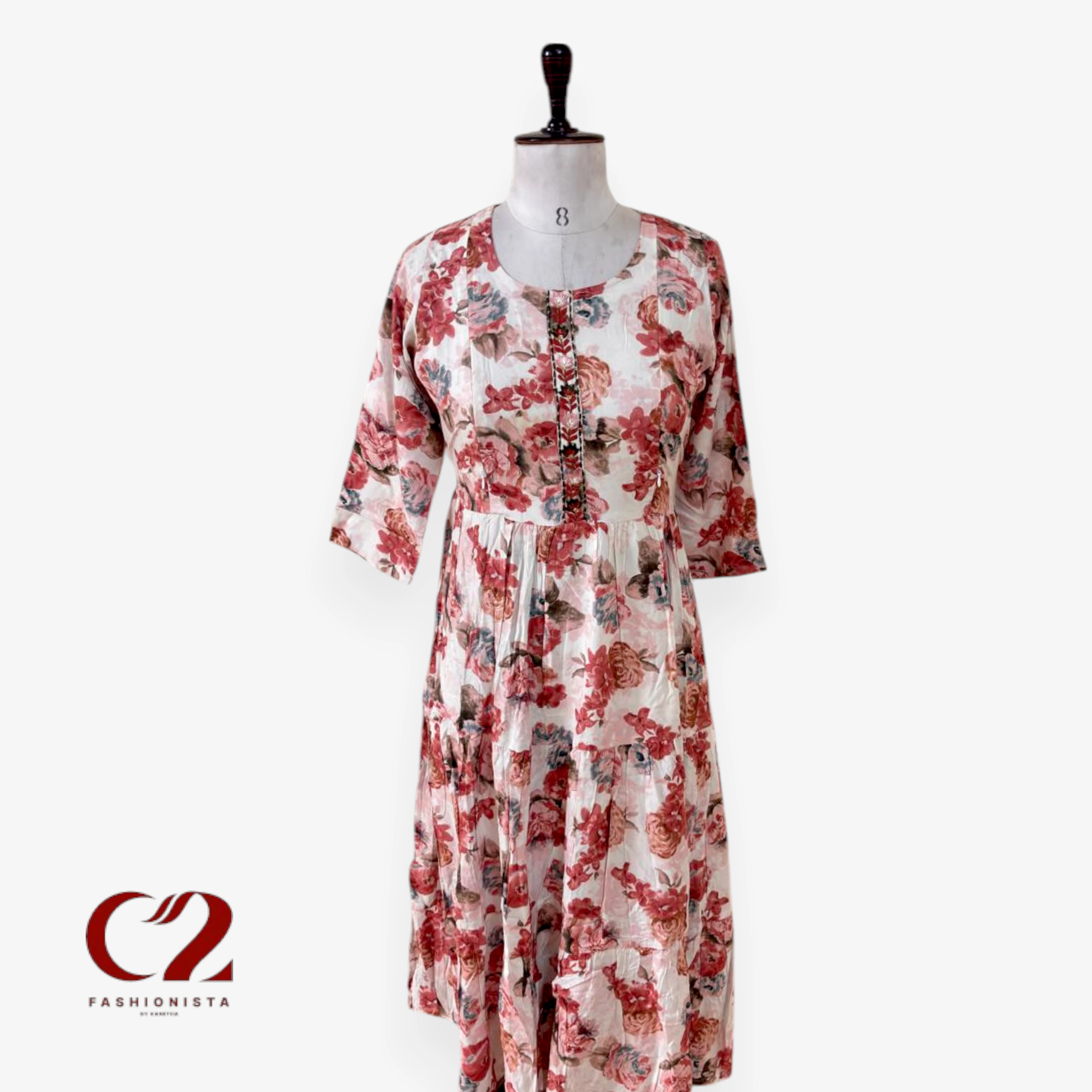 Cotton Mixed Rayon Kurti Cotton Mixed Rayon Kurti