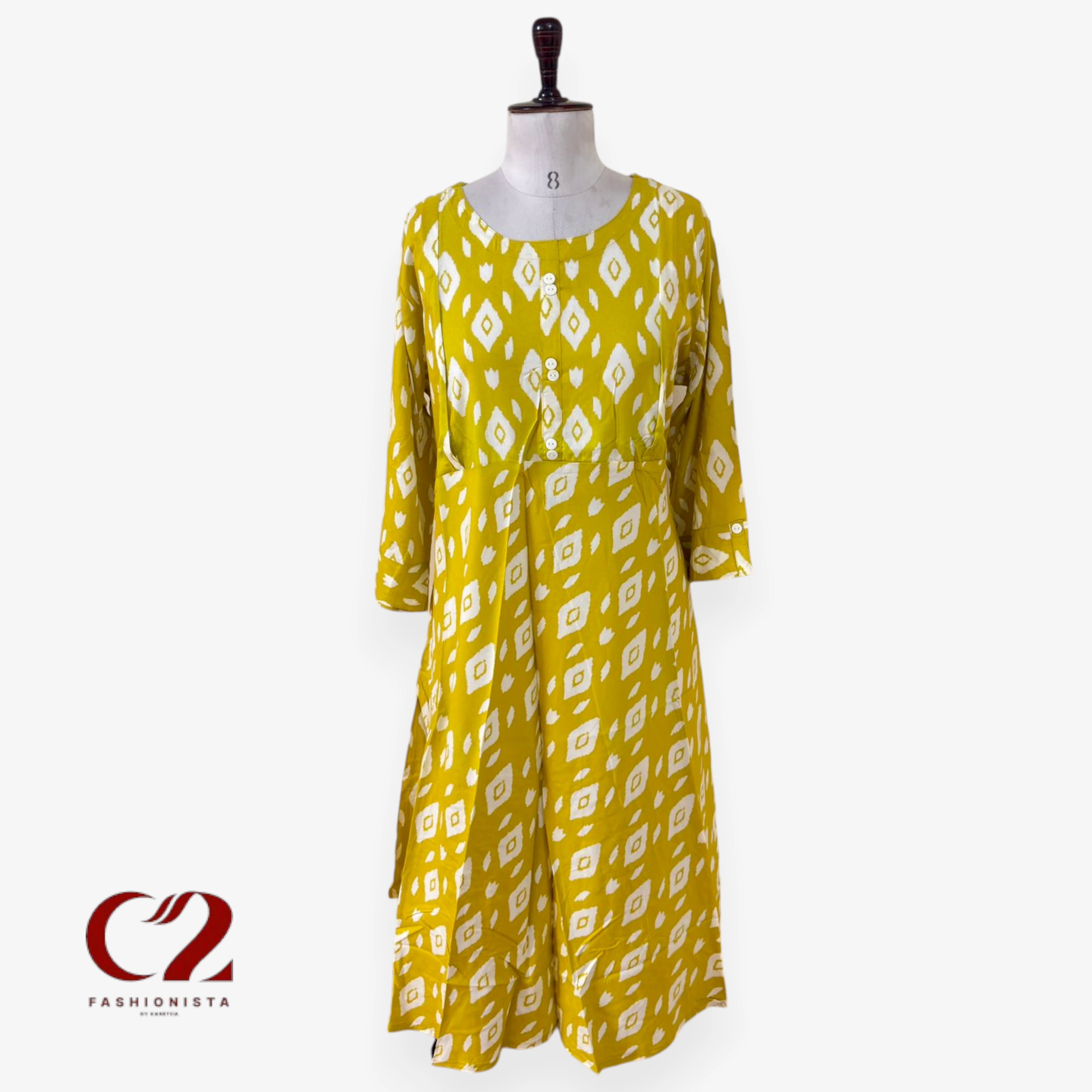 Cotton Mixed Rayon Kurti