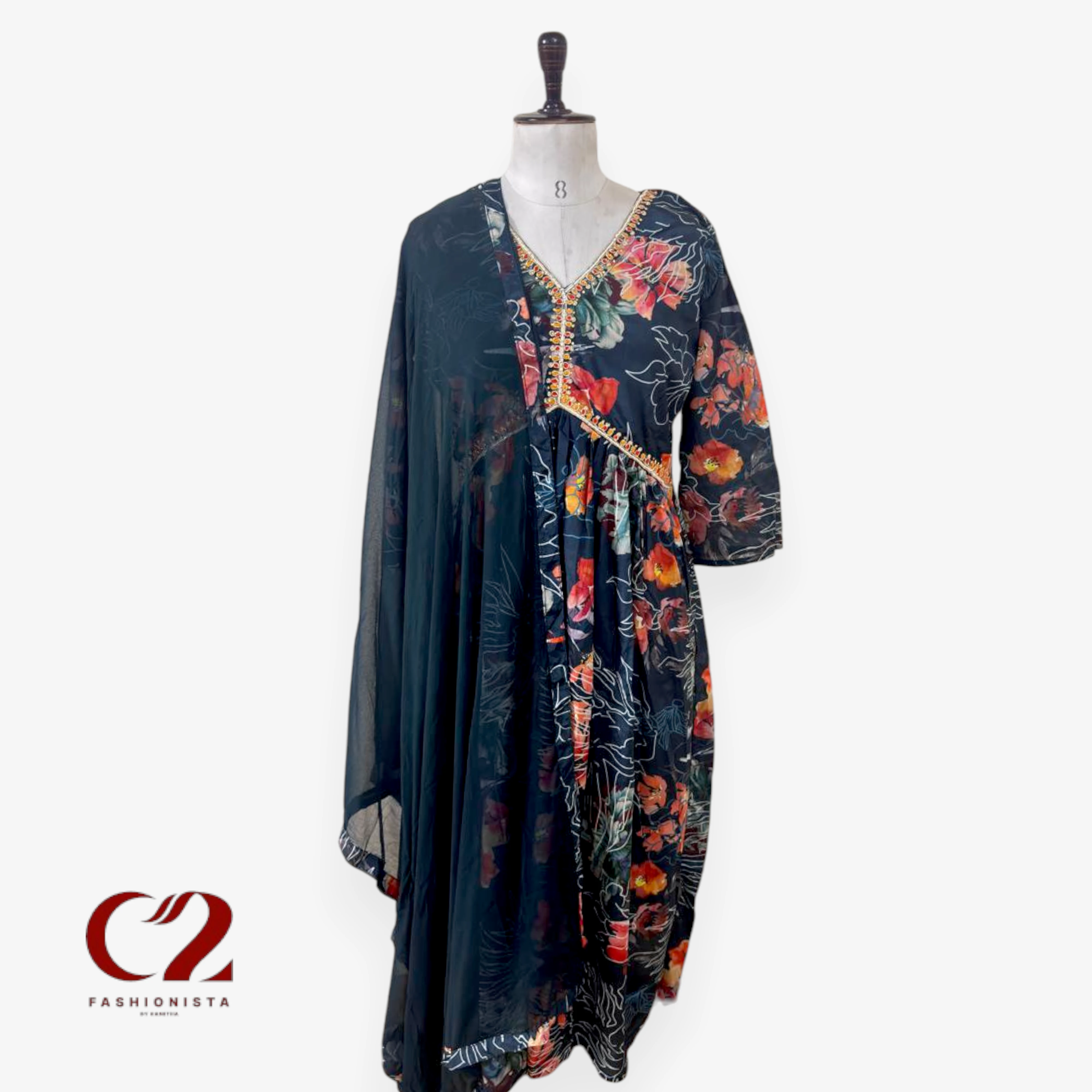 Muslin Silk Kurti