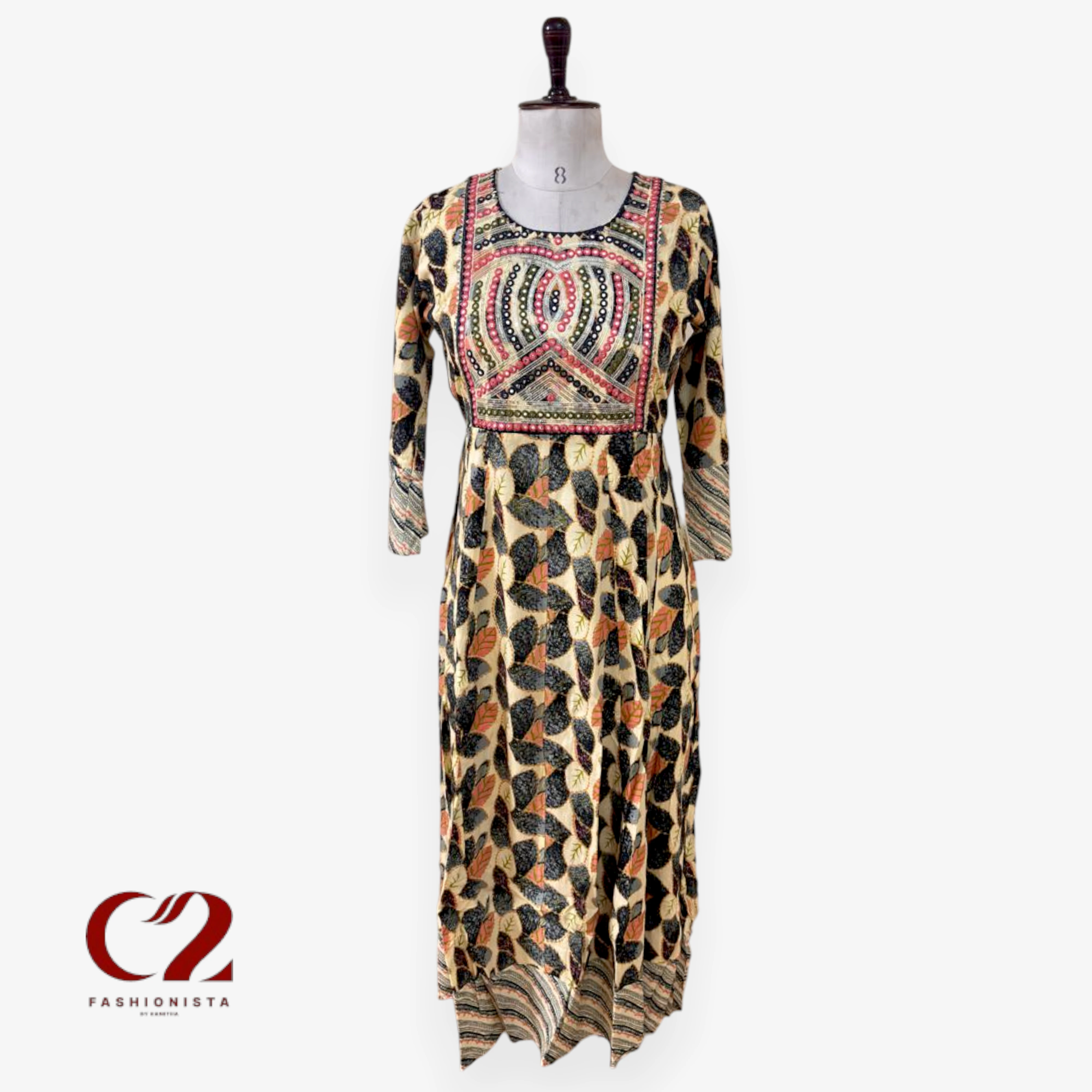 Cotton Mixed Rayon Kurti