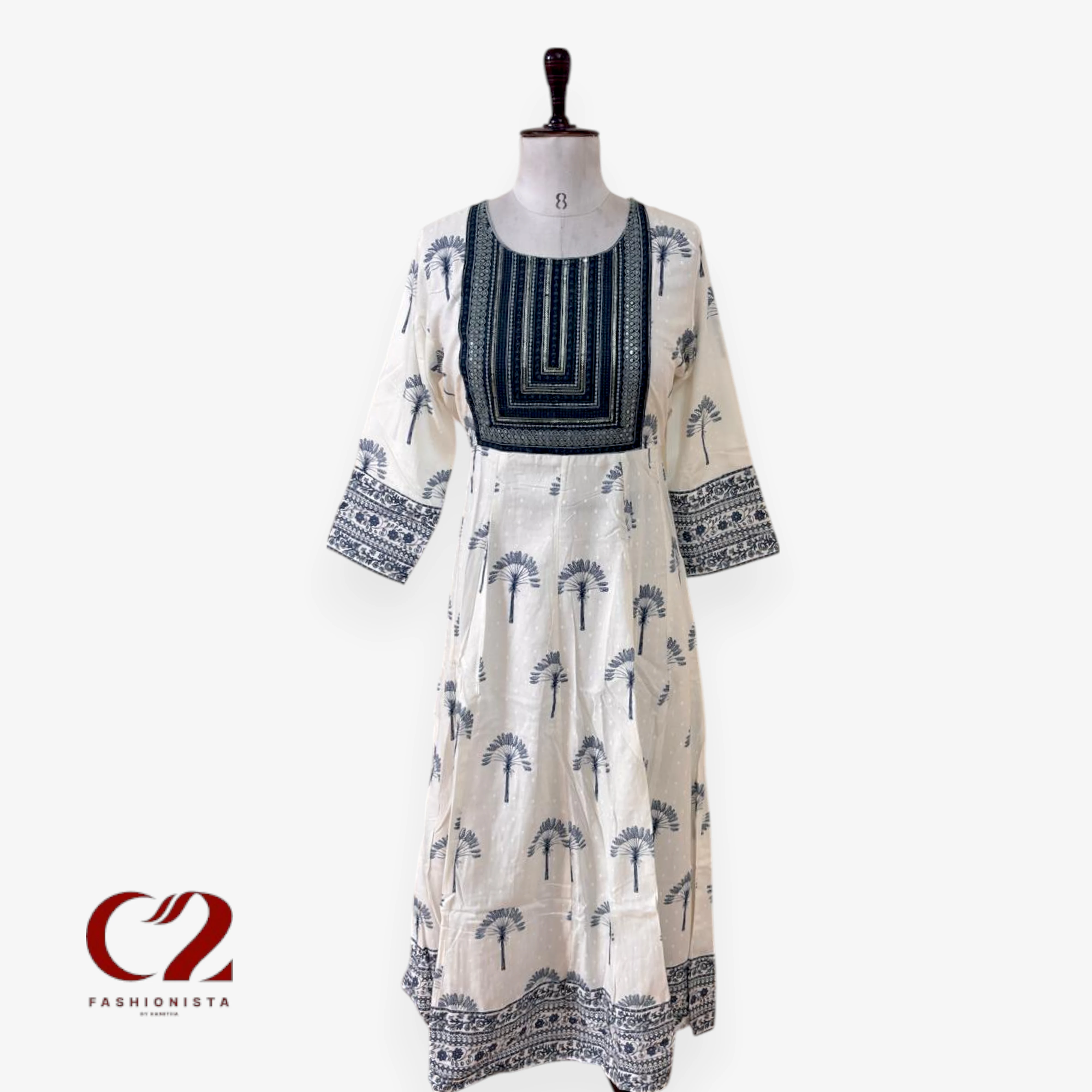 Cotton Mixed Rayon Kurti