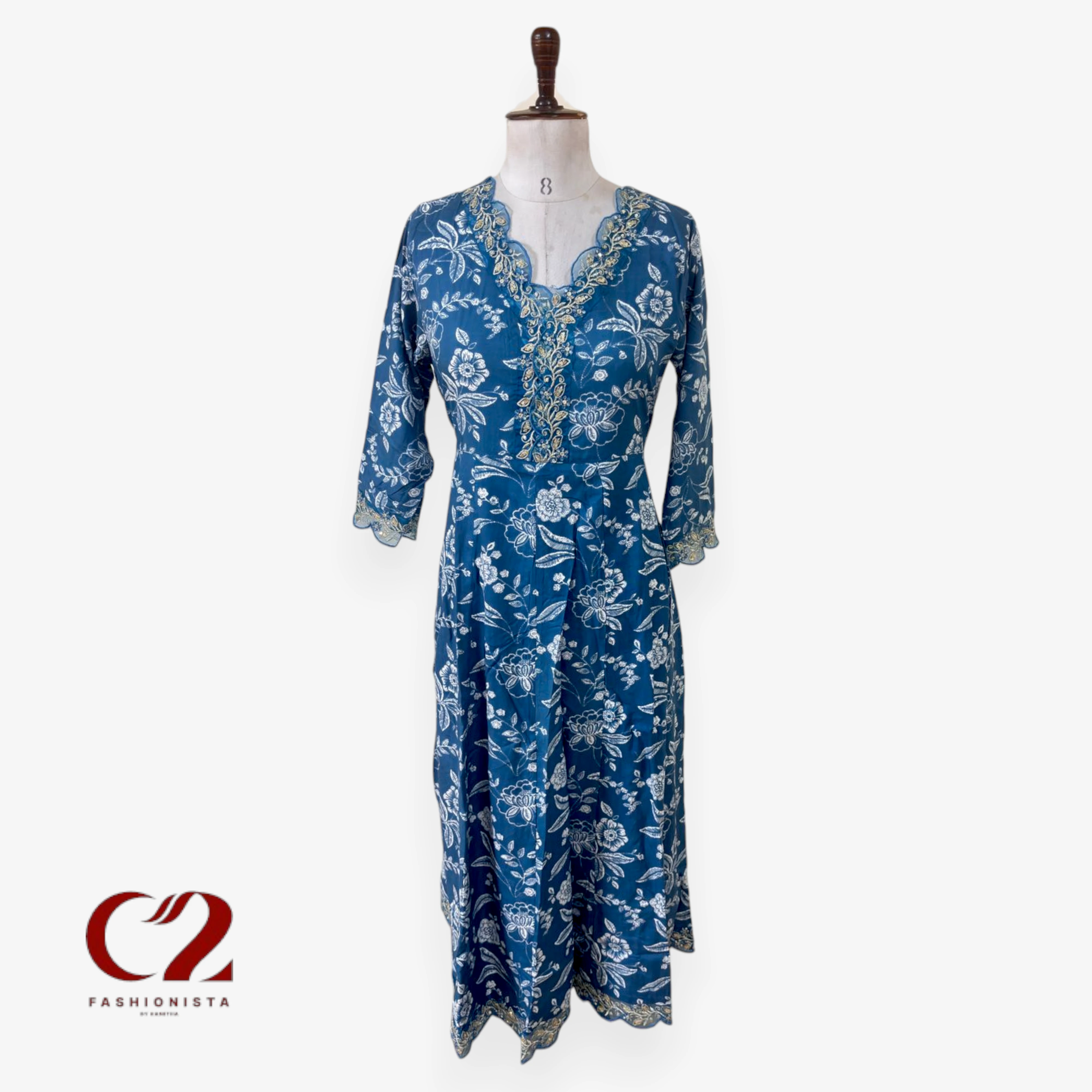 Cotton Mixed Rayon Kurti