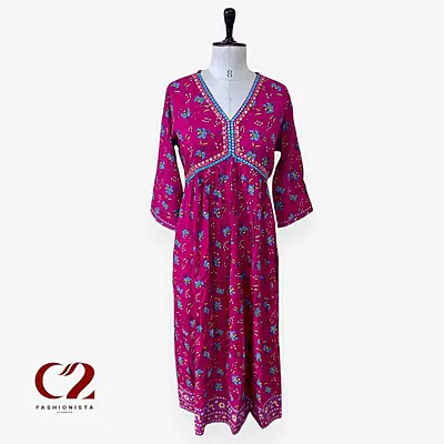 Cotton Mixed Rayon Kurti