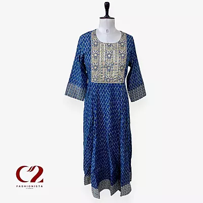 Cotton Mixed Rayon Kurti