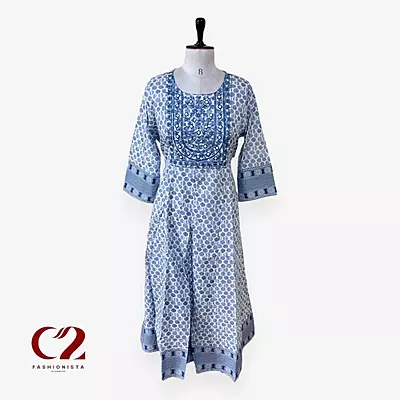 Cotton Mixed Rayon Kurti