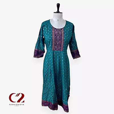 Cotton Mixed Rayon Kurti