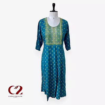 Cotton Mixed Rayon Kurti