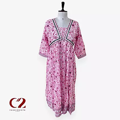 Cotton Mixed Rayon Kurti