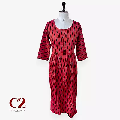 Cotton Mixed Rayon Kurti