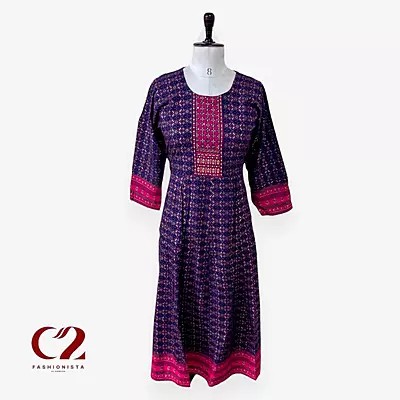 Cotton Mixed Rayon Kurti