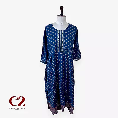 Cotton Mixed Rayon Kurti