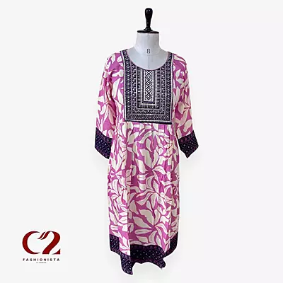 Cotton Mixed Rayon Kurti