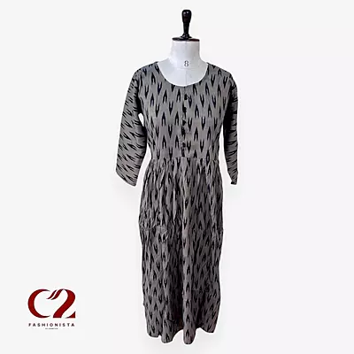 Cotton Mixed Rayon Kurti