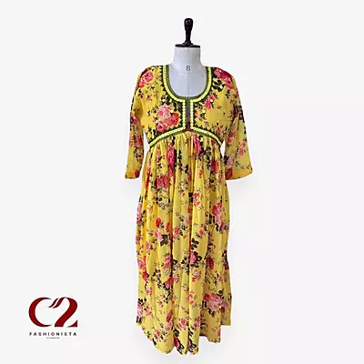 Cotton Mixed Rayon Kurti
