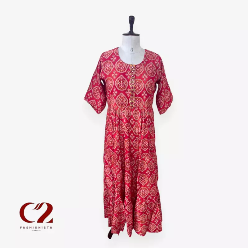 Muslin Silk Kurti