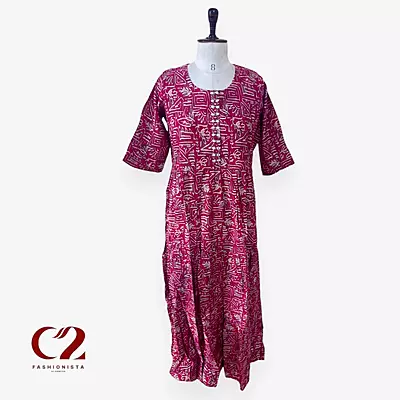 Muslin Silk Kurti