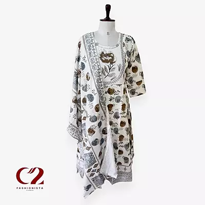 Cotton Mixed Rayon Kurti