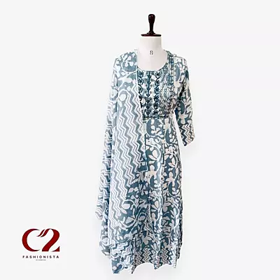 Cotton Mixed Rayon Kurti