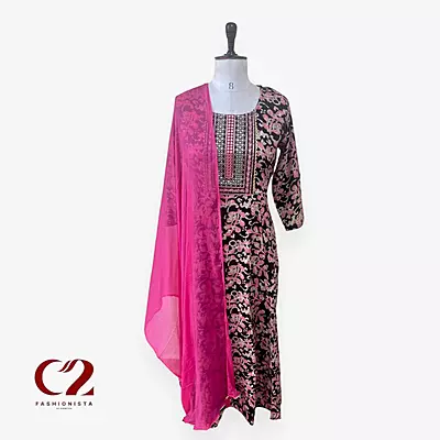 Cotton Mixed Rayon Kurti