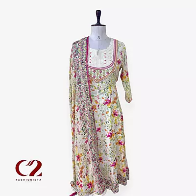 Cotton Mixed Rayon Kurti
