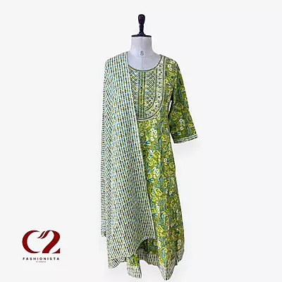 Cotton Mixed Rayon Kurti