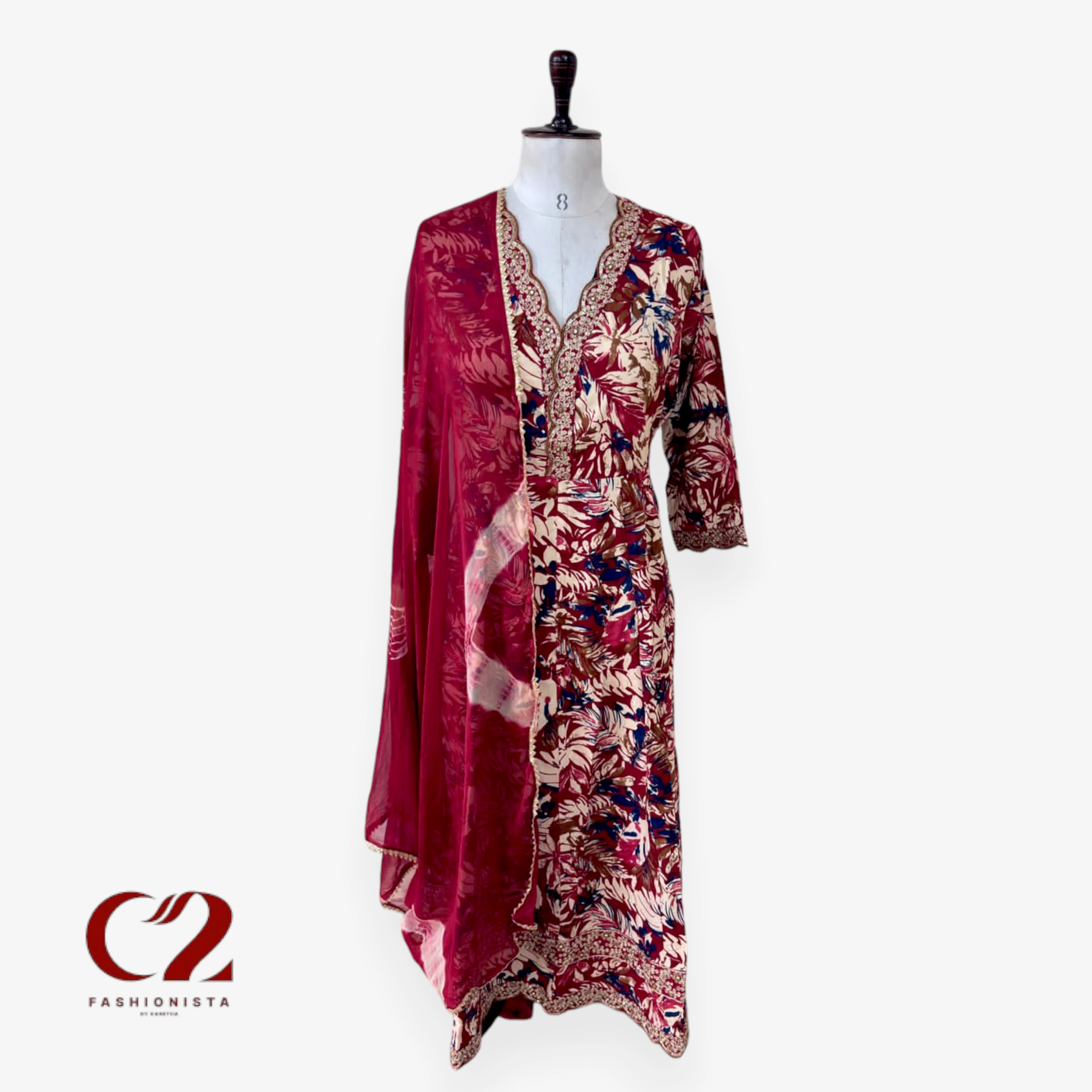 Cotton Mixed Rayon Kurti