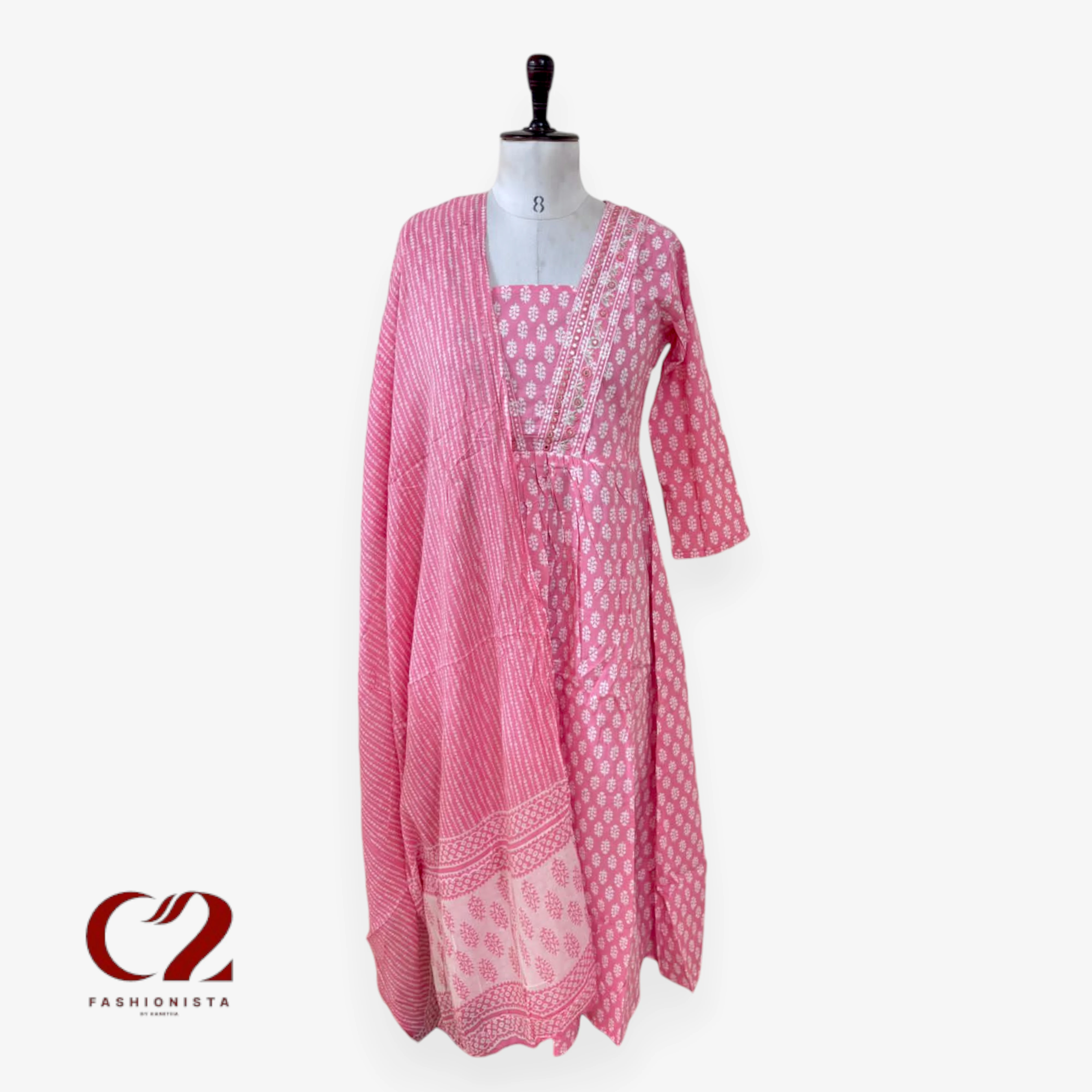 Cotton Mixed Rayon Kurti