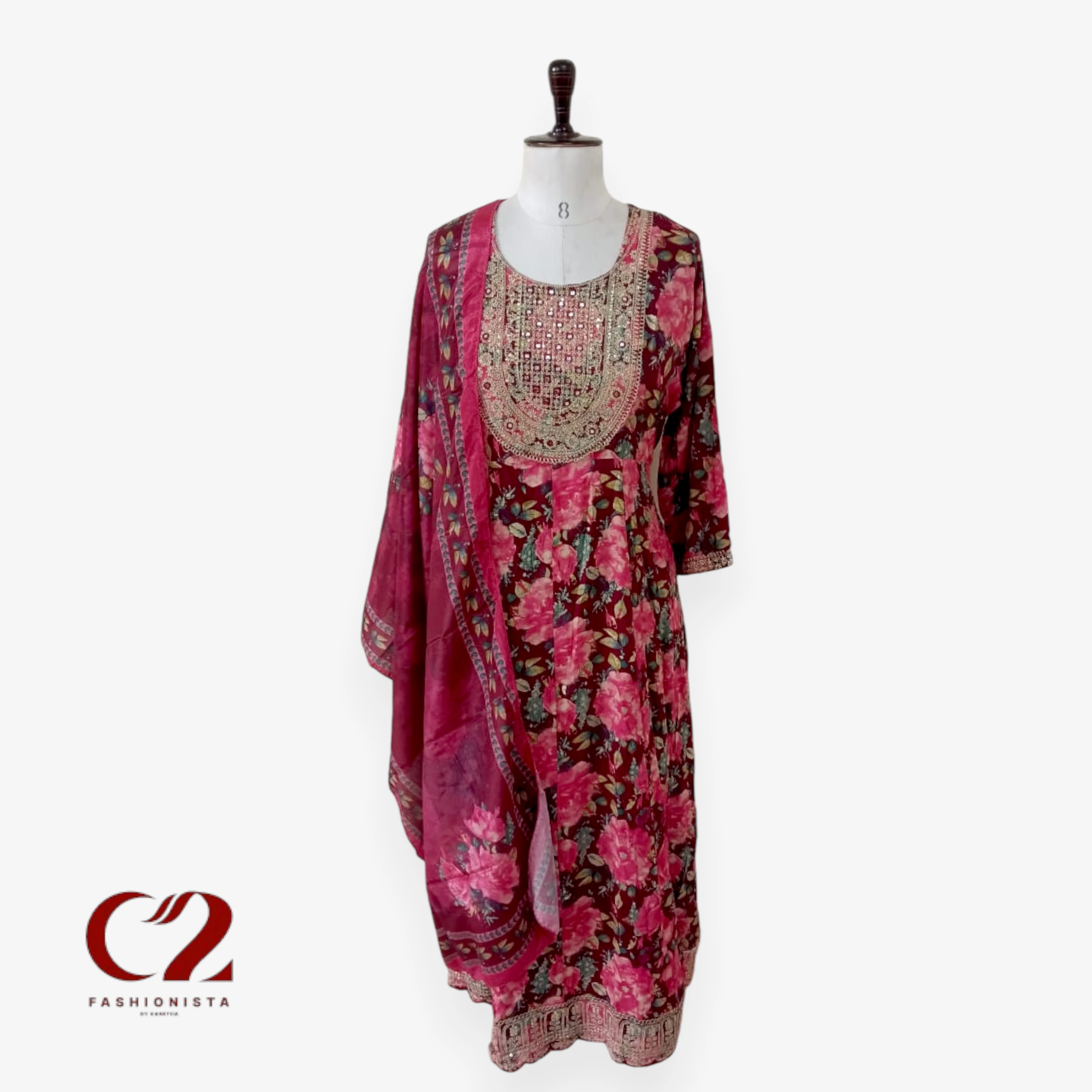 Cotton Mixed Rayon Kurti