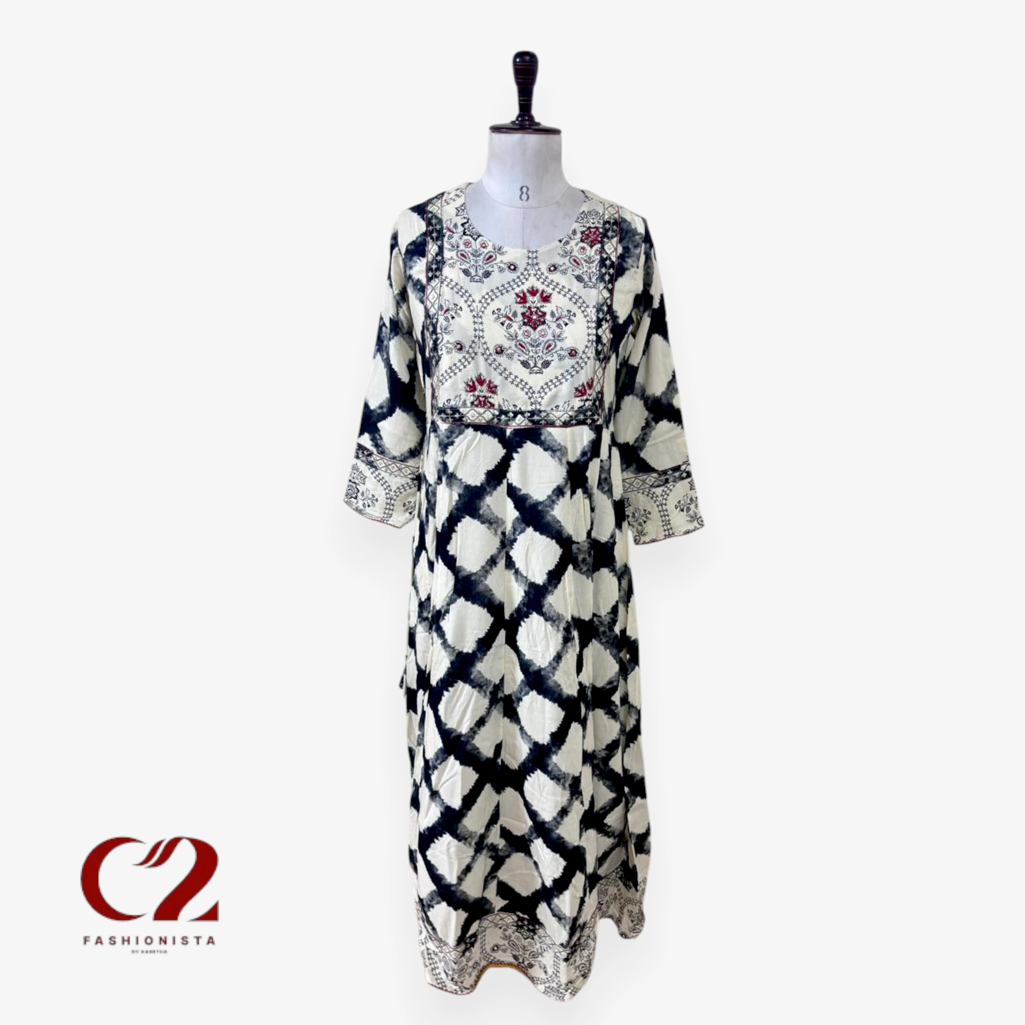 Cotton Mixed Rayon Kurti