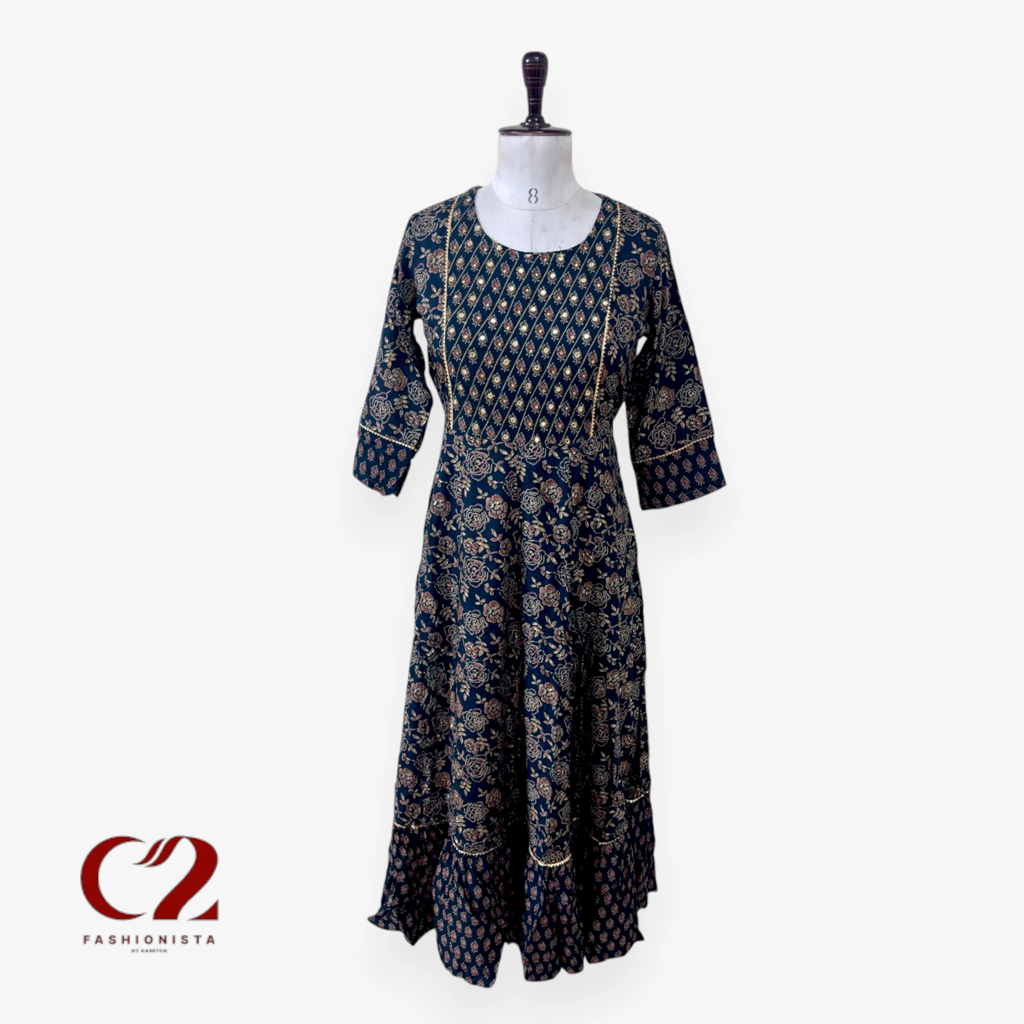 Cotton Mixed Rayon Kurti