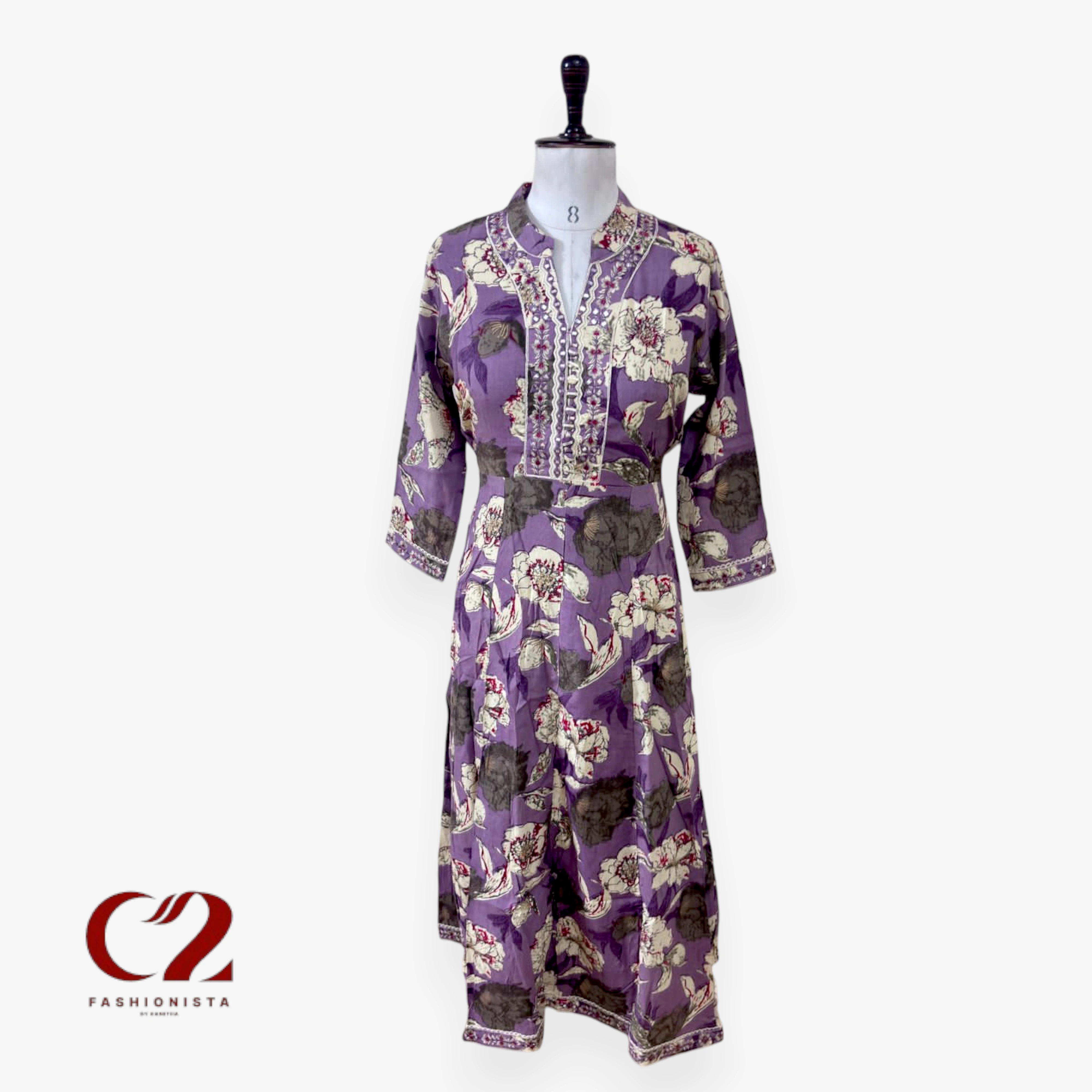 Cotton Mixed Rayon Kurti