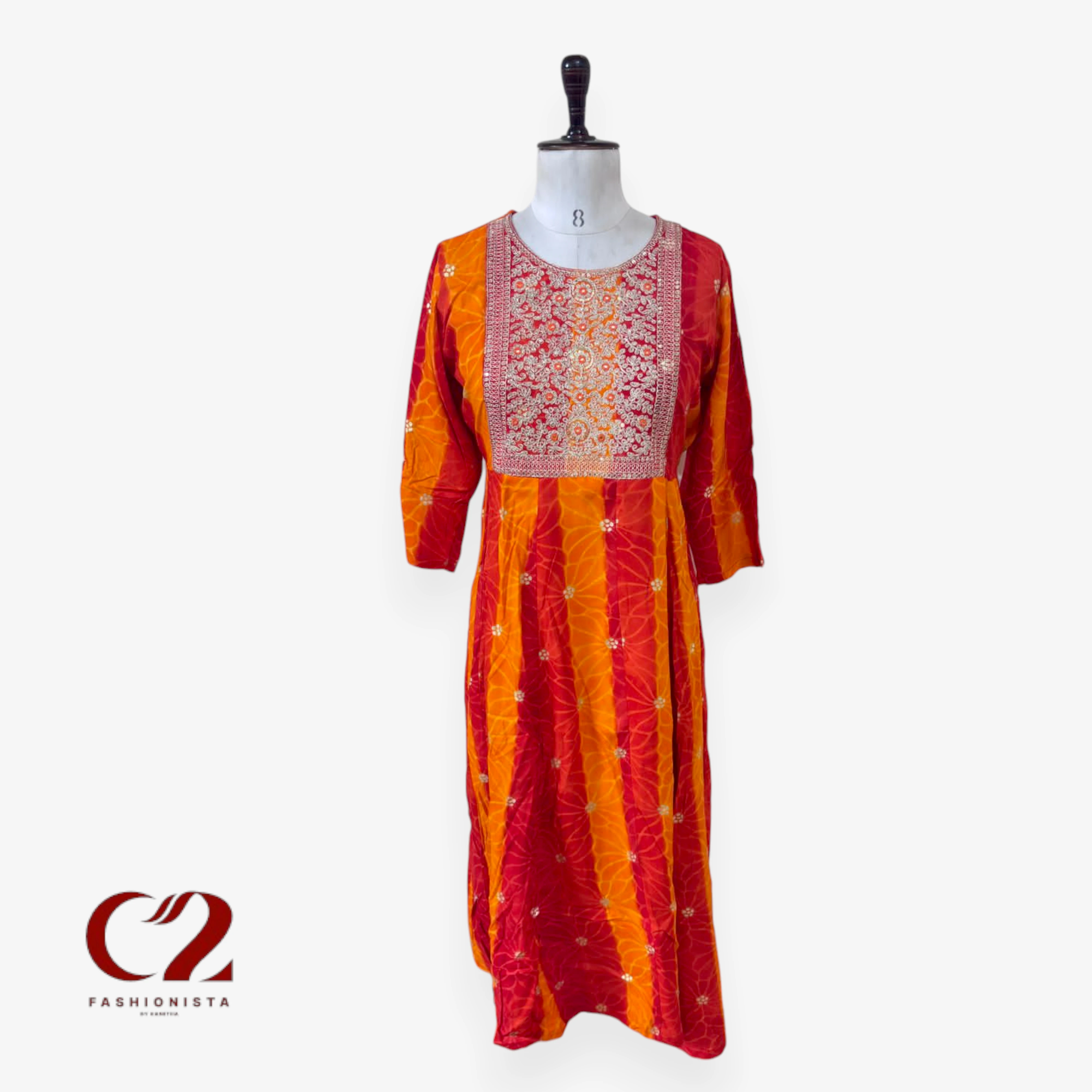 Cotton Mixed Rayon Kurti
