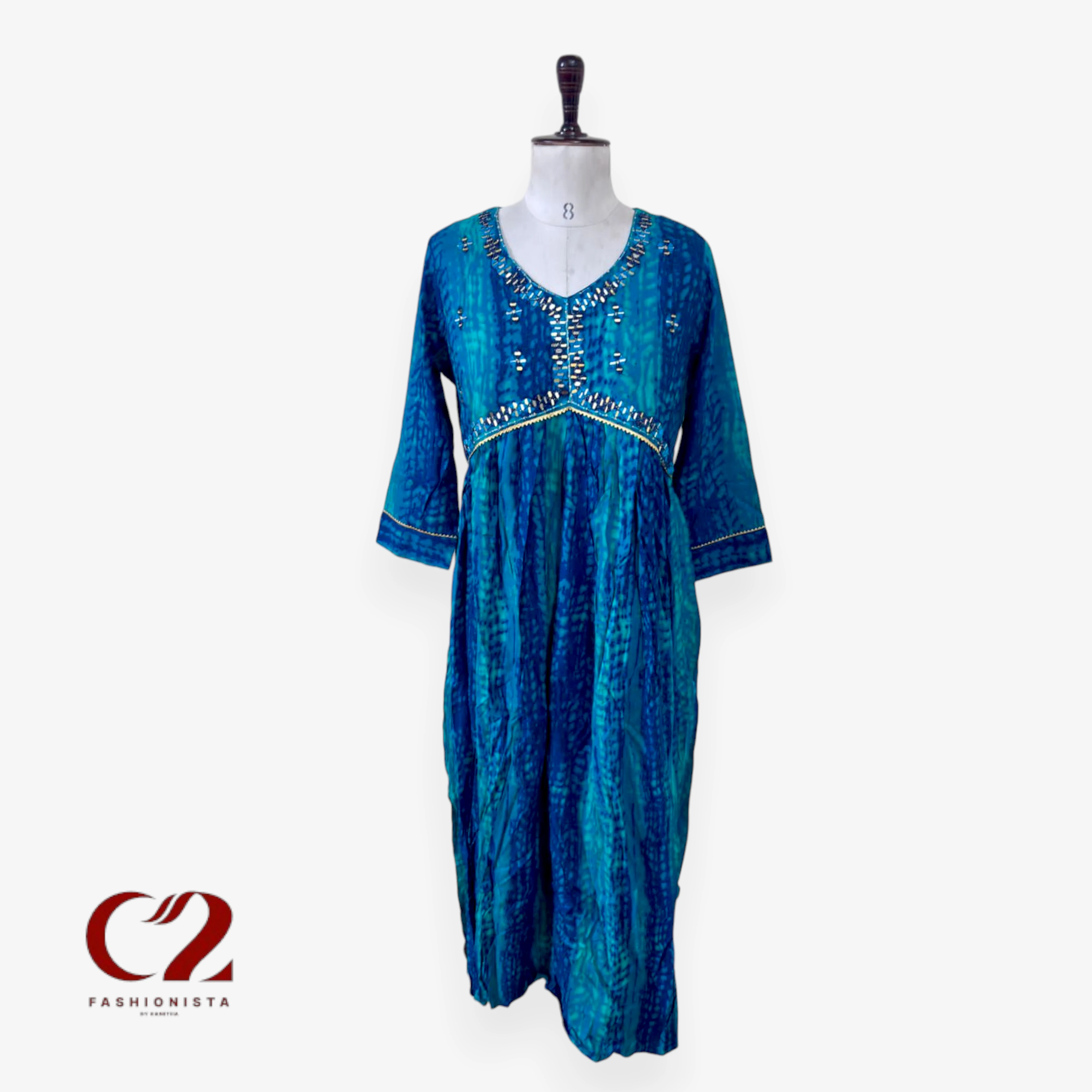 Cotton Mixed Rayon Kurti