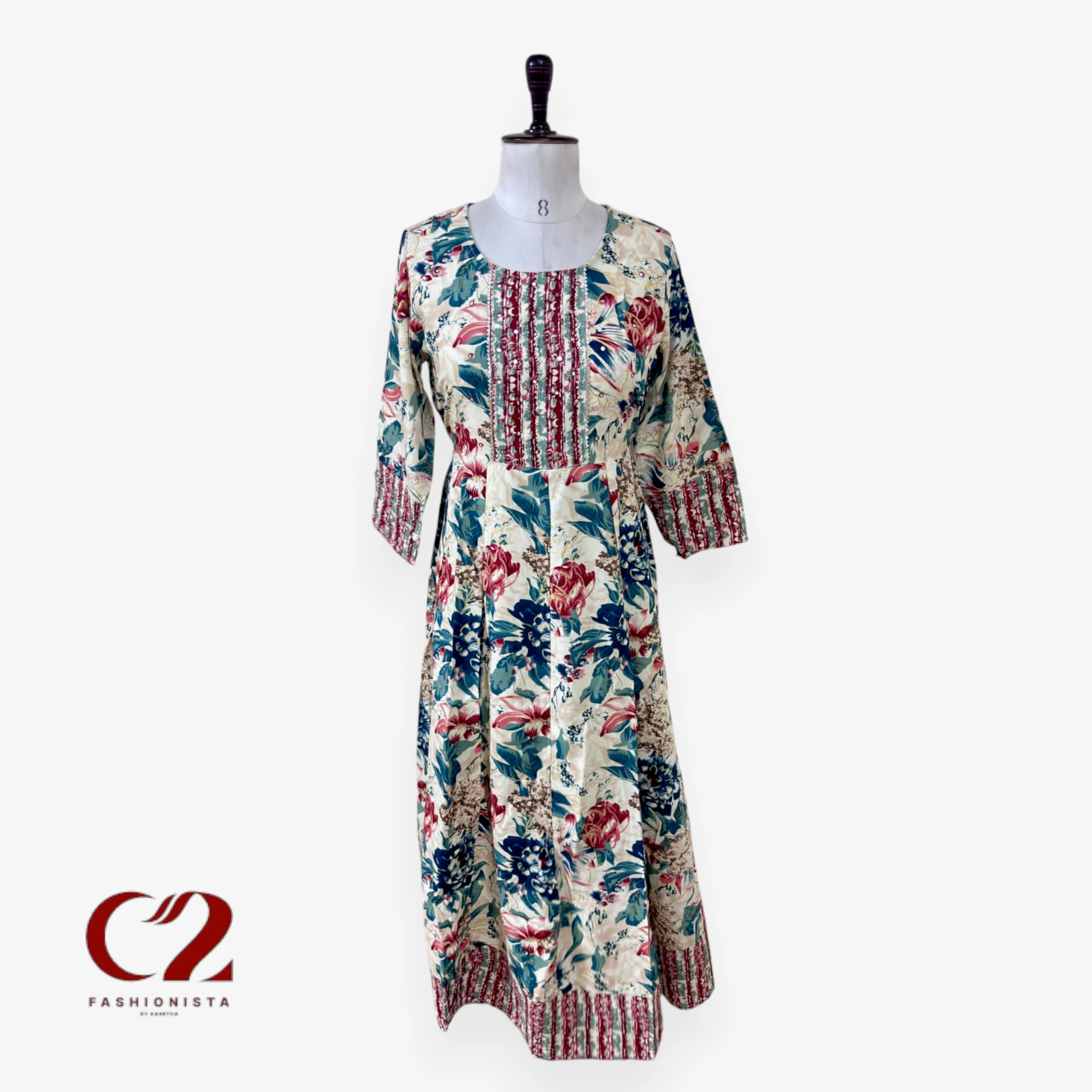 Cotton Mixed Rayon Kurti