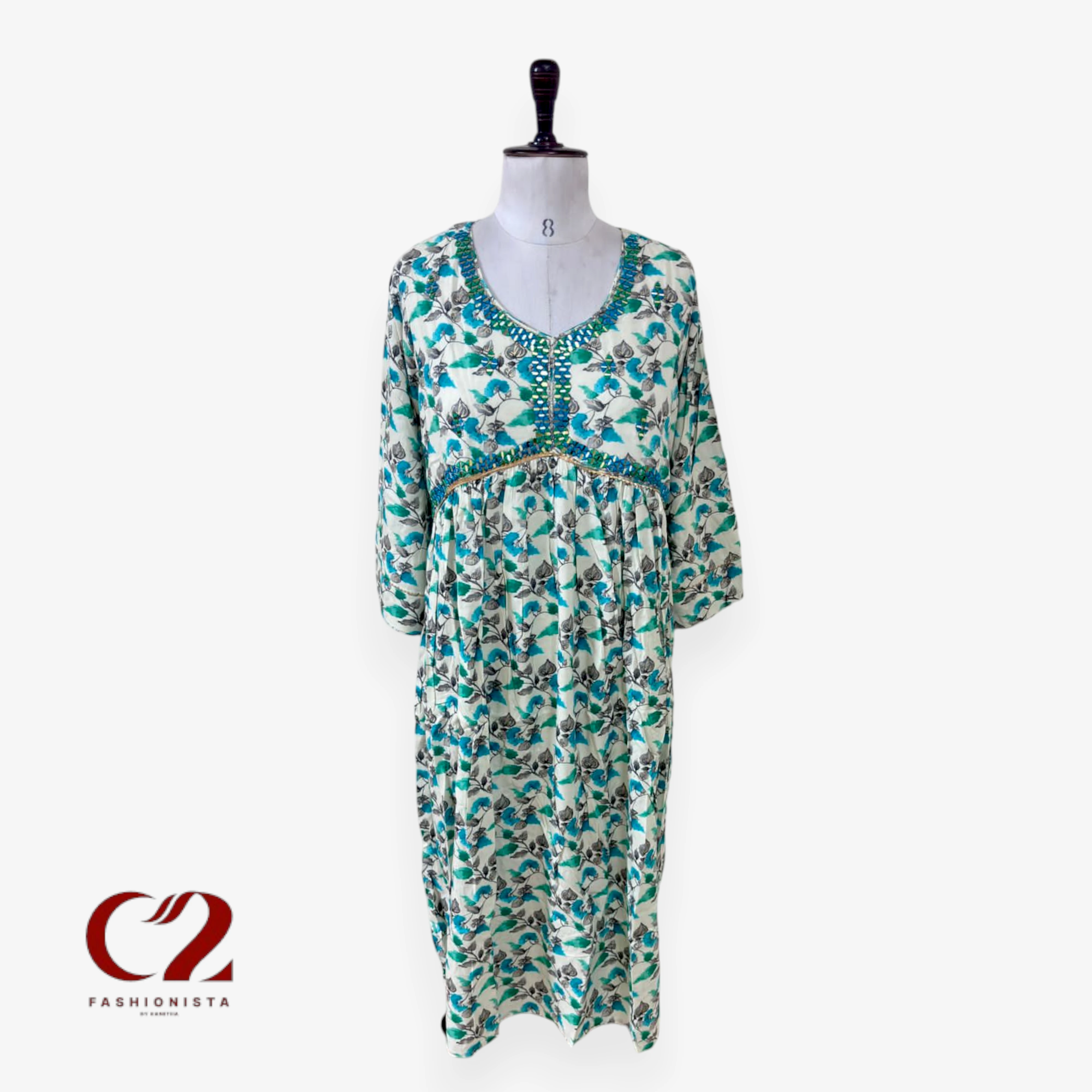 Cotton Mixed Rayon Kurti