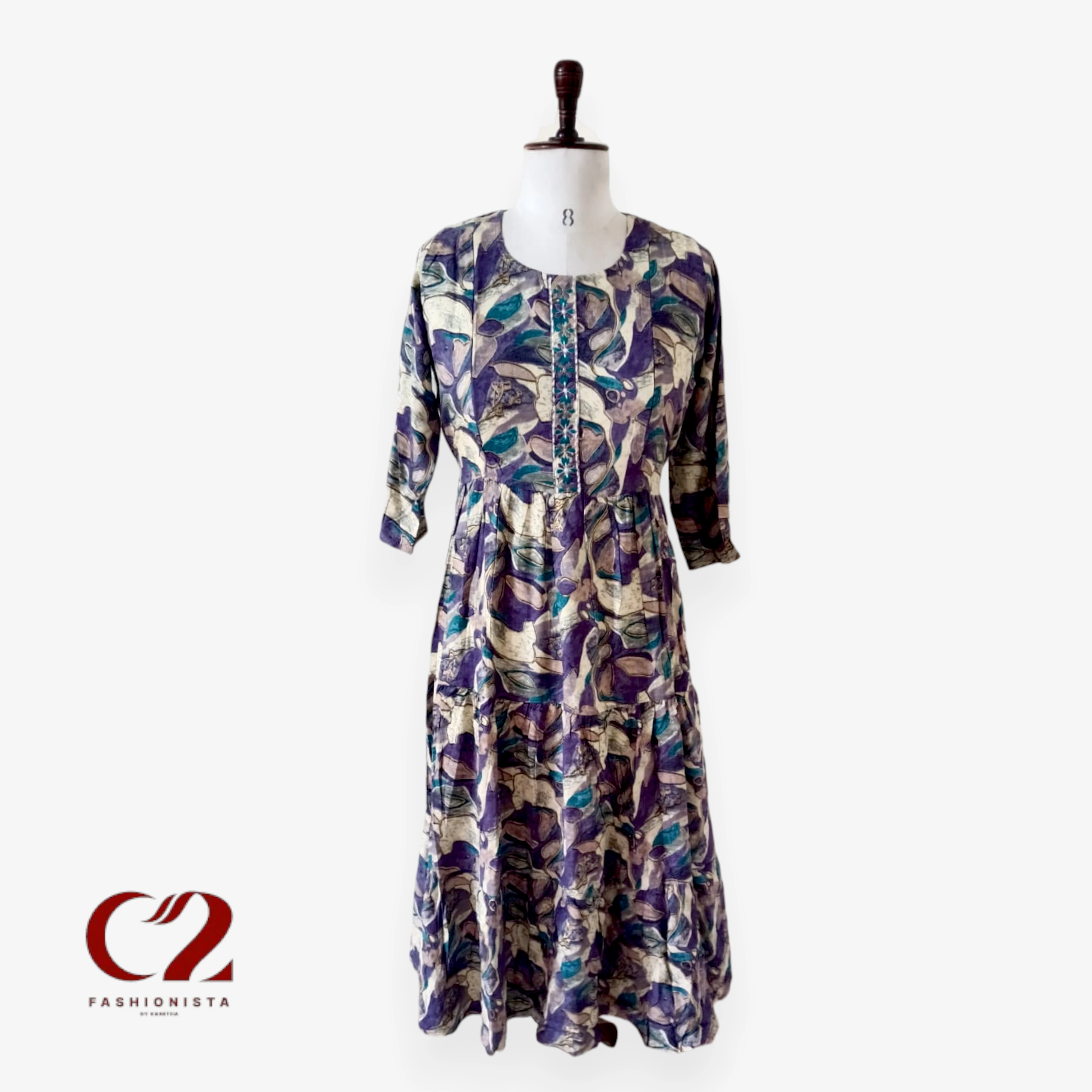 Cotton Mixed Rayon Kurti