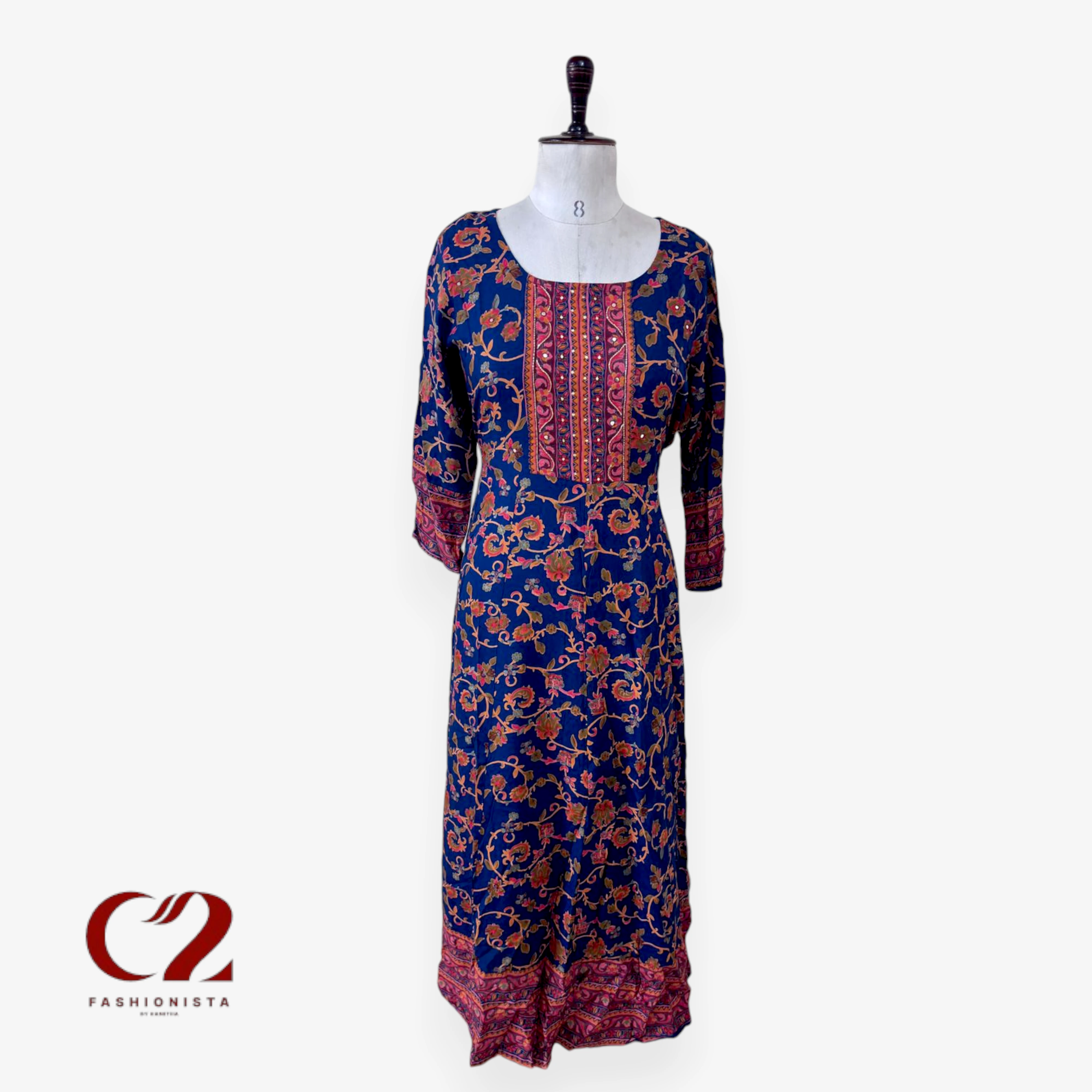 Cotton Mixed Rayon Kurti