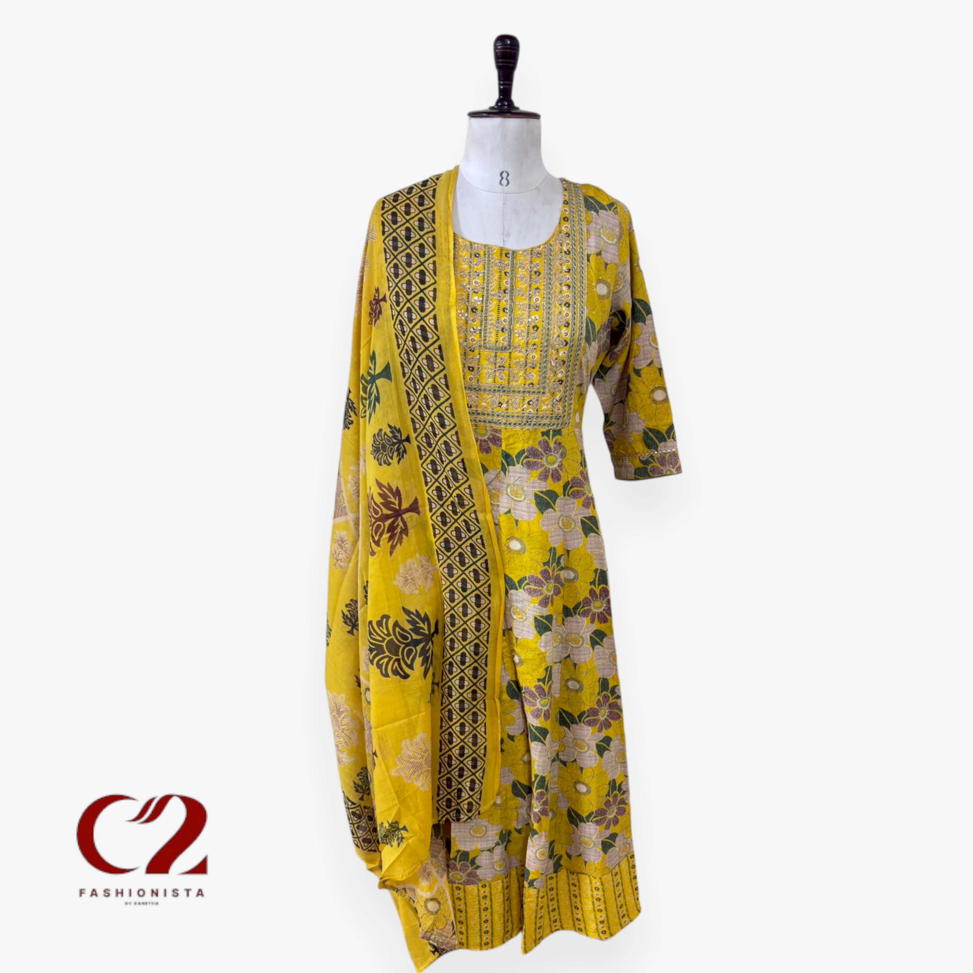 Cotton Mixed Rayon Kurti