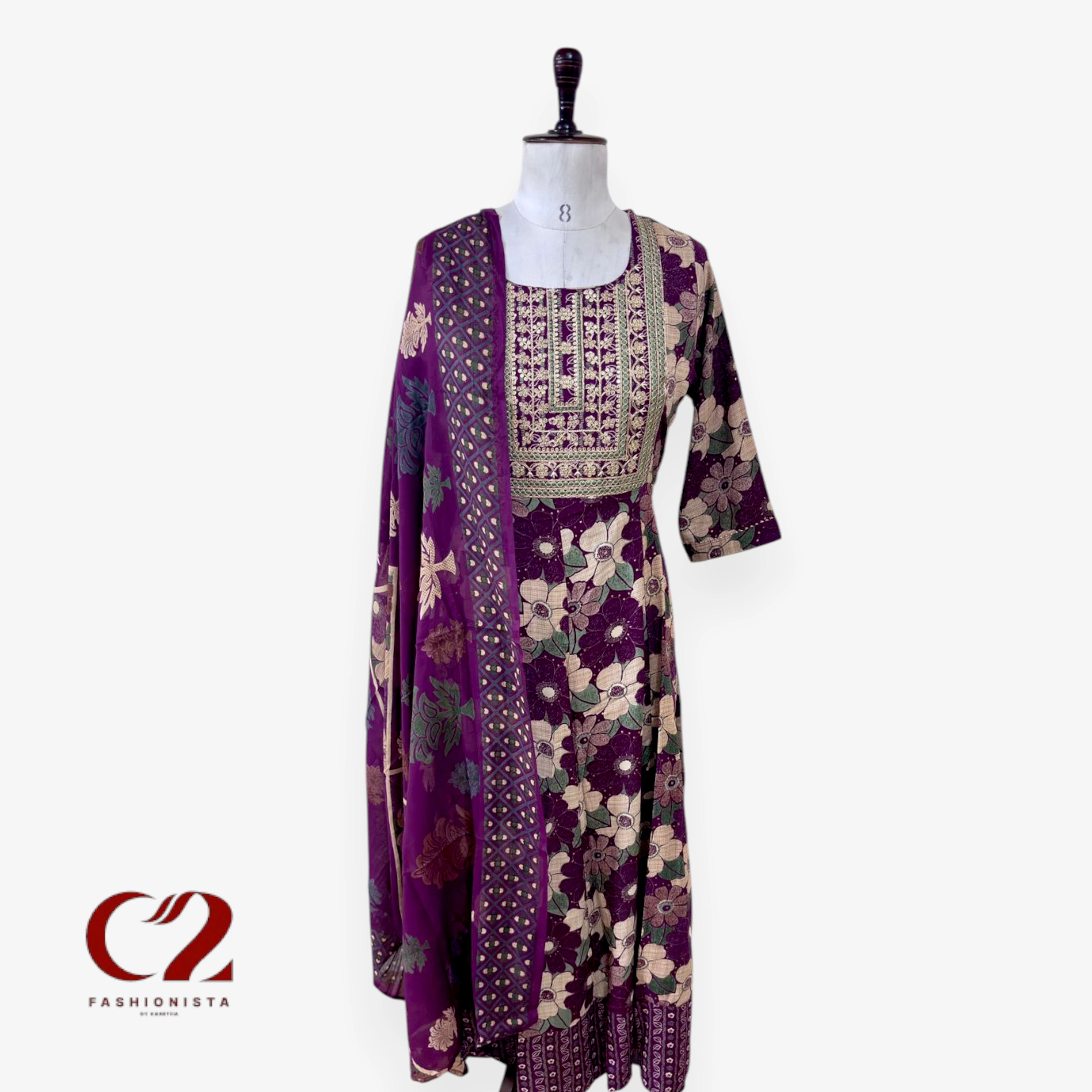Cotton Mixed Rayon Kurti