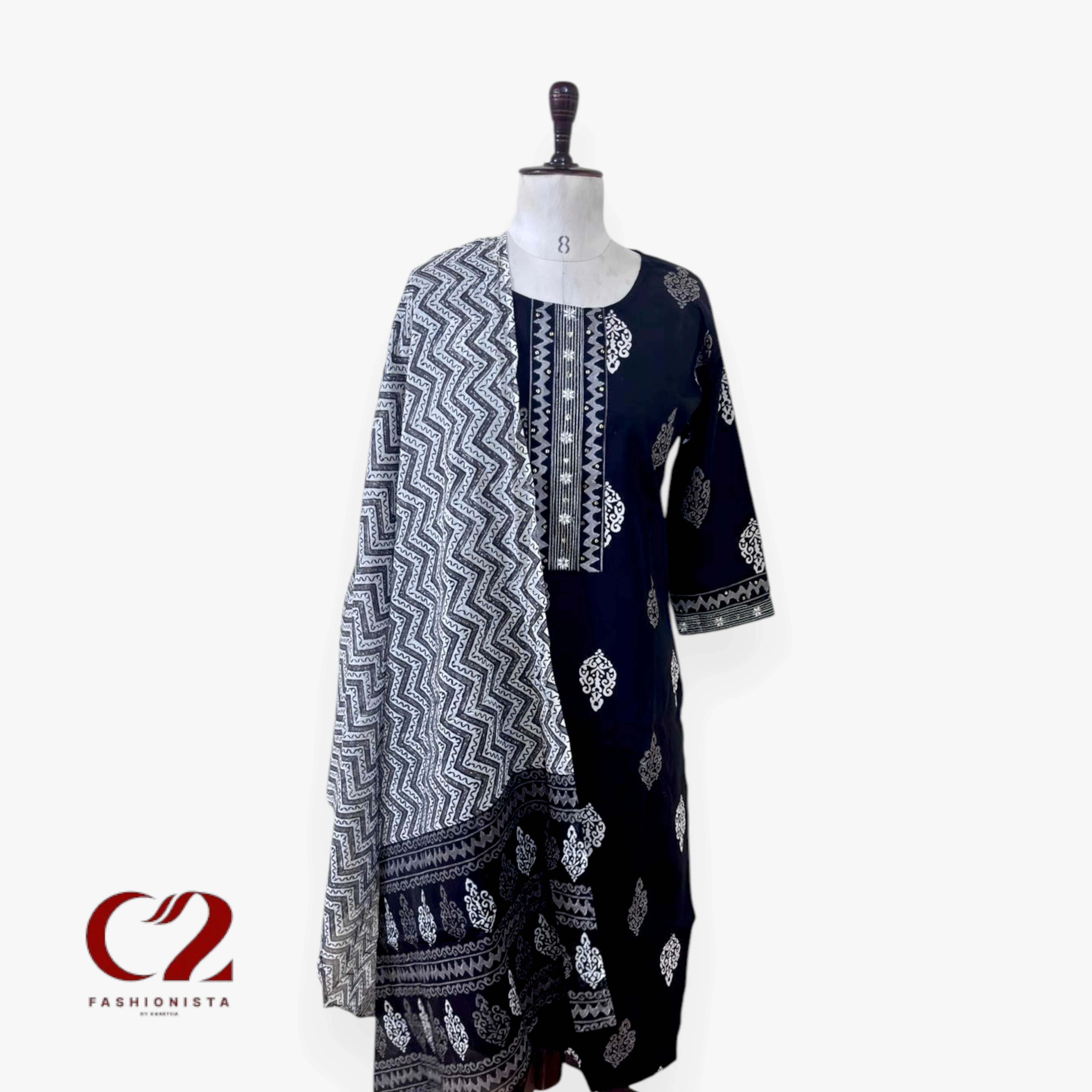 Cotton Mixed Rayon Kurti