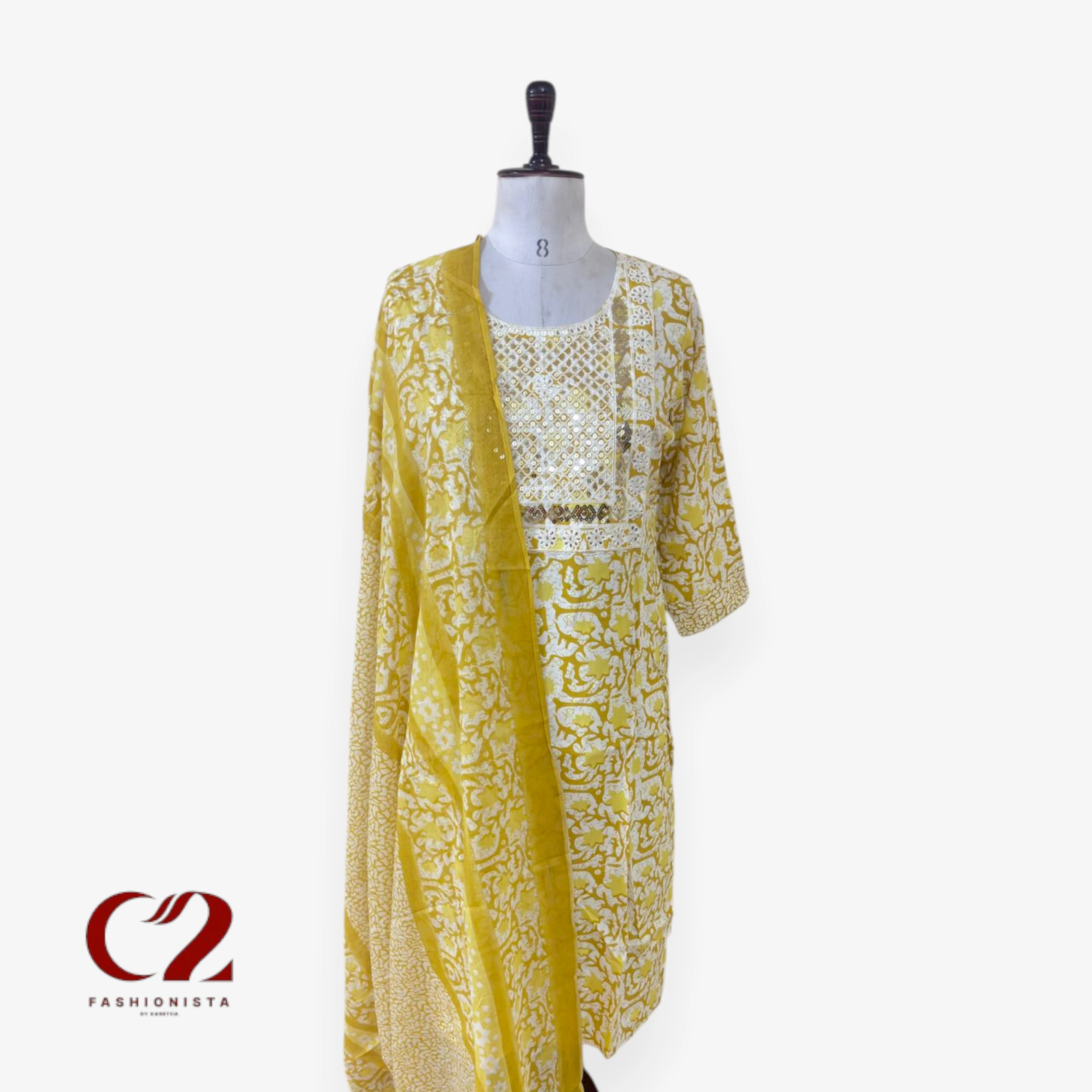 Cotton Mixed Rayon Kurti
