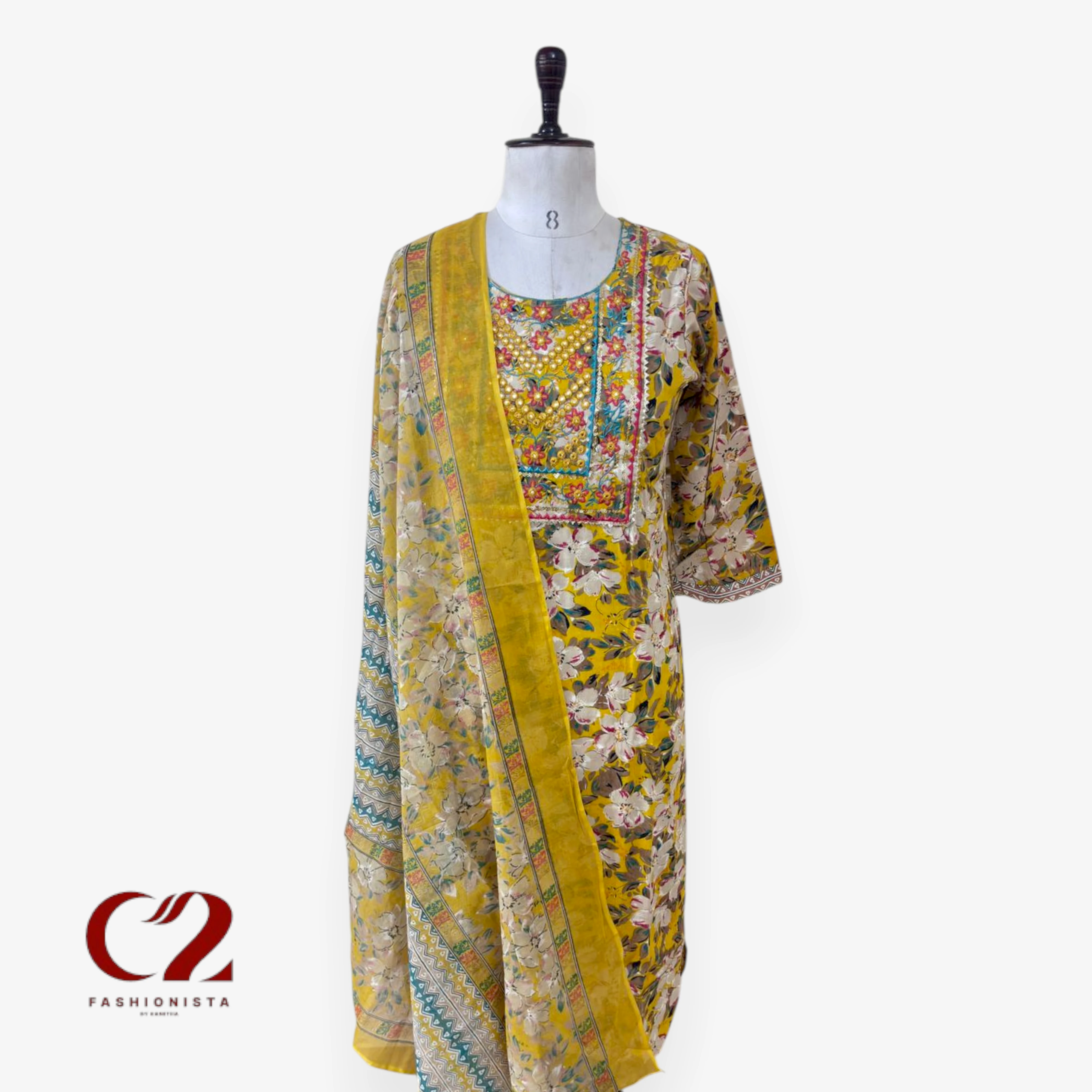 Cotton Mixed Rayon Kurti