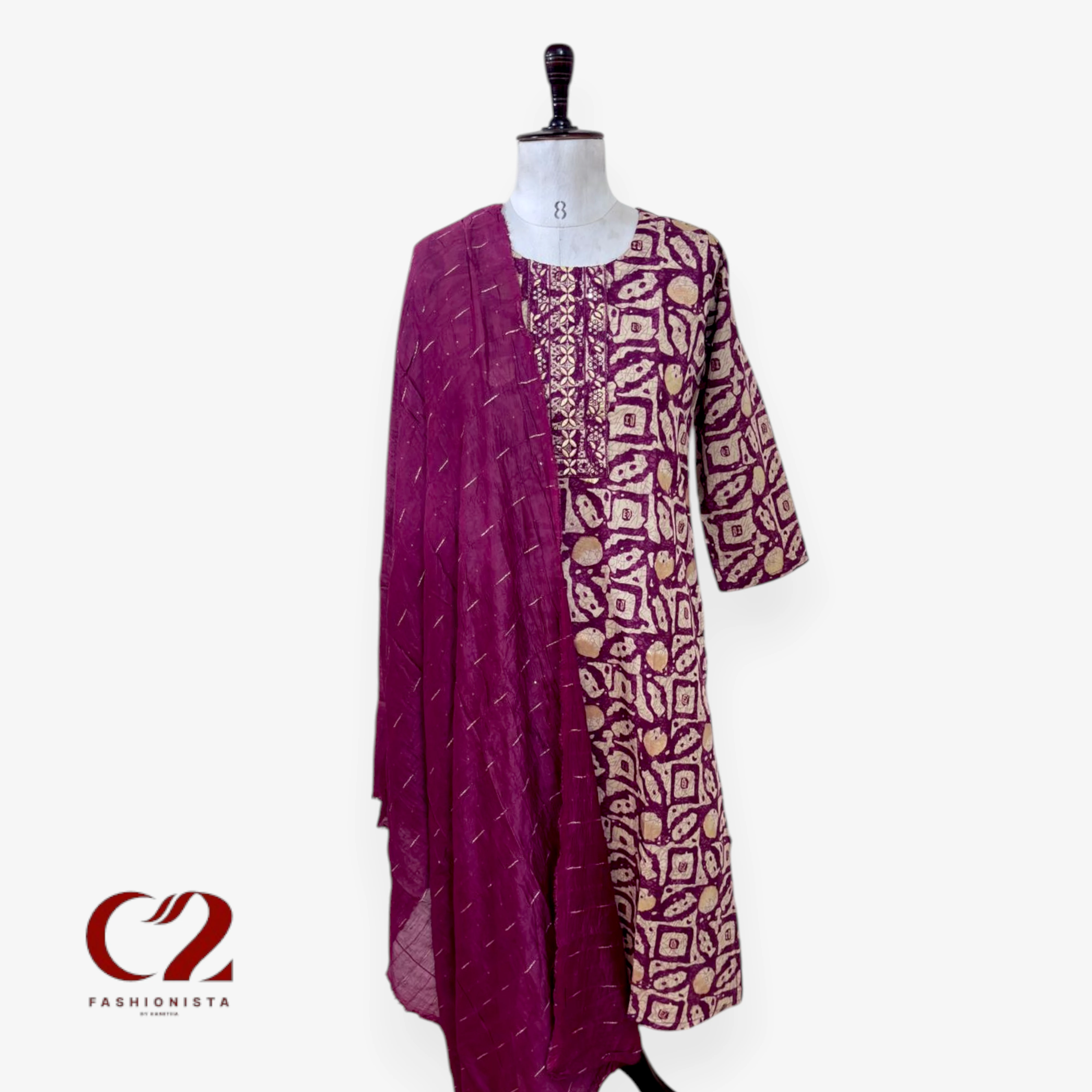 Cotton Mixed Rayon Kurti